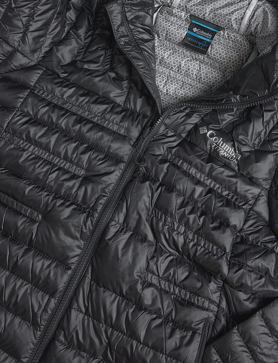 Columbia Sportswear - Endevour Mountain Down Hooded Jacket - dunjakker - black - 2