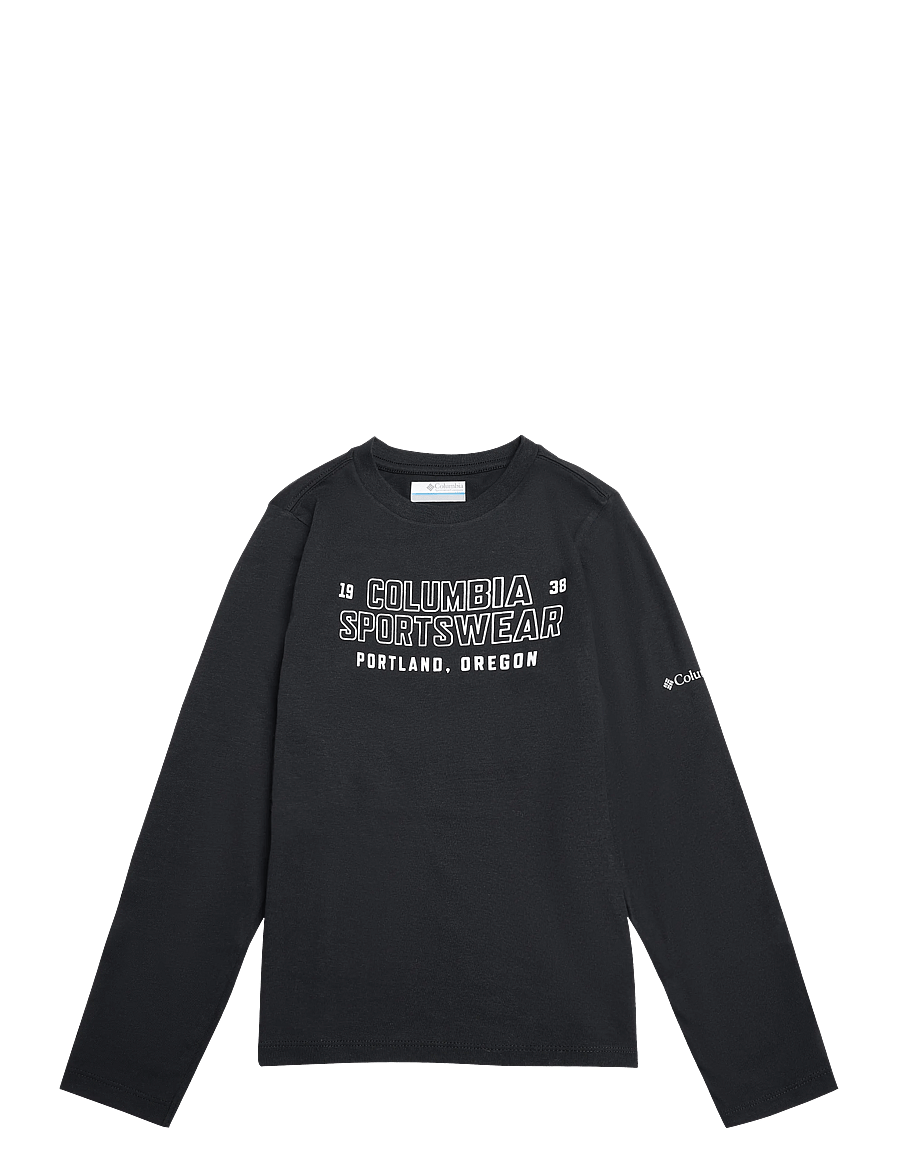 Columbia Sportswear - Dobson Pass II LS Graphic Tee - langärmelig - black, blocked brand - 0