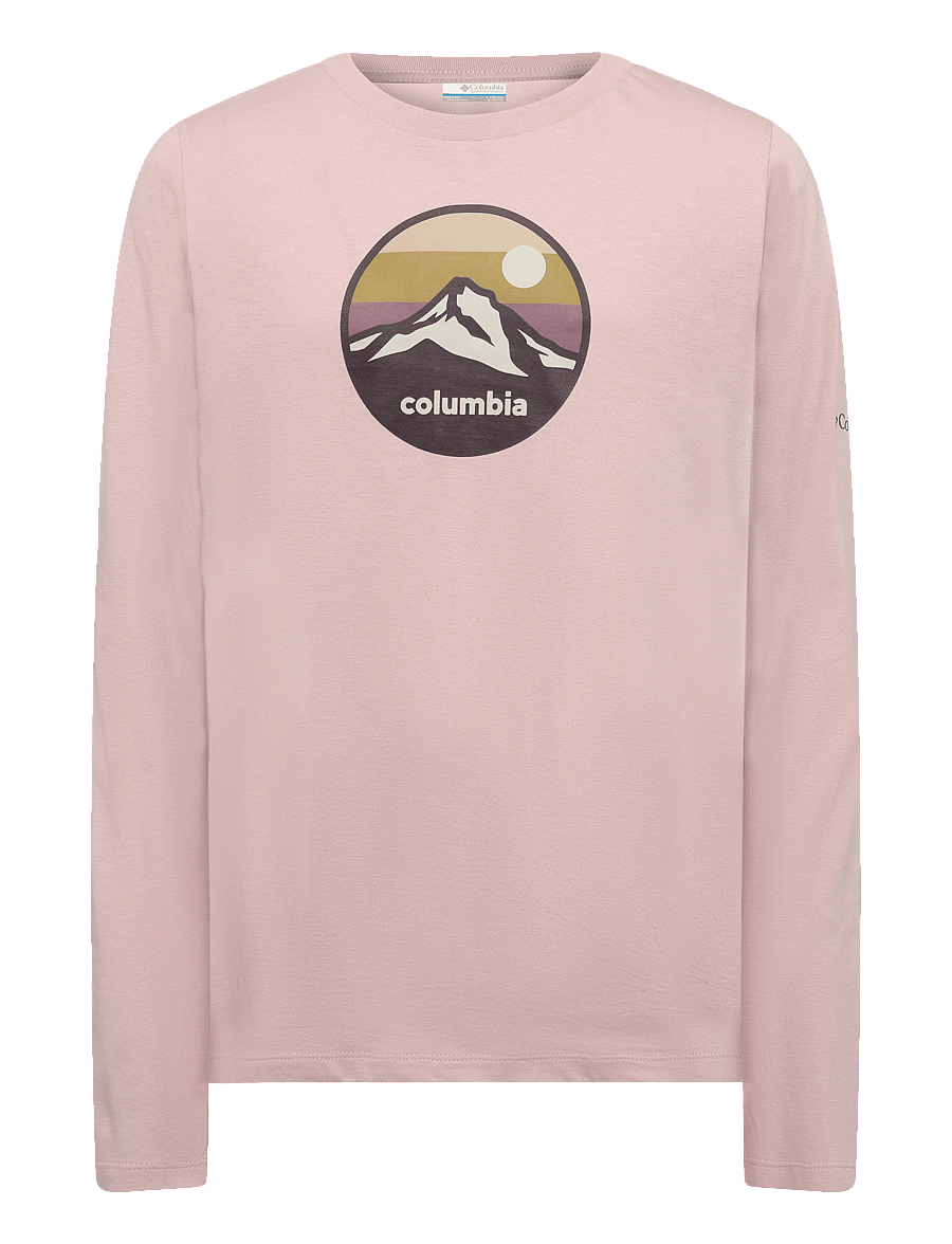 Columbia Sportswear - Hazeldel Hill II LS Graphic Tee - langärmelig - mineral pink, circular scene - 0