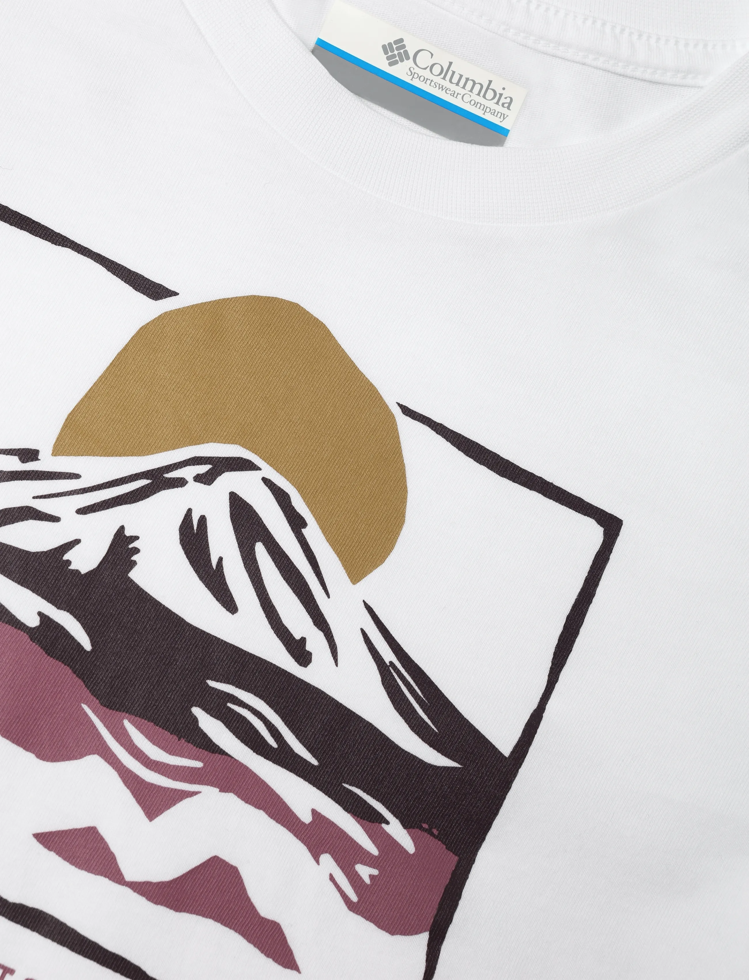 Columbia Sportswear - Hazeldel Hill II LS Graphic Tee - autumn clothing - white, all terrain - 2