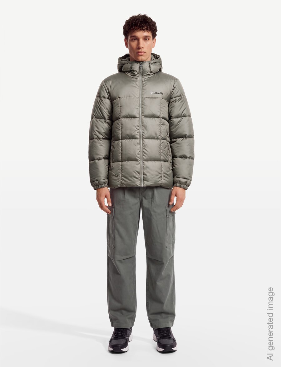 Columbia Sportswear - Puffect IV Hooded Jacket - daunenjacken - stone green - 0