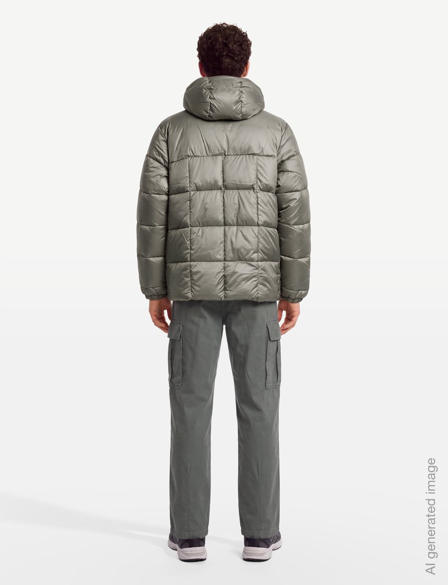 Columbia Sportswear - Puffect IV Hooded Jacket - daunenjacken - stone green - 4