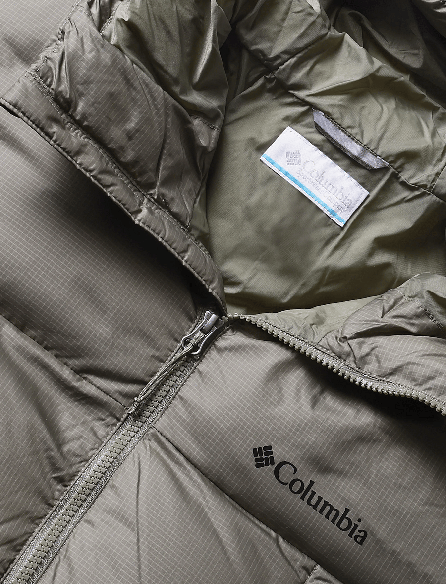 Columbia Sportswear - Puffect IV Hooded Jacket - dunjakker - stone green - 2