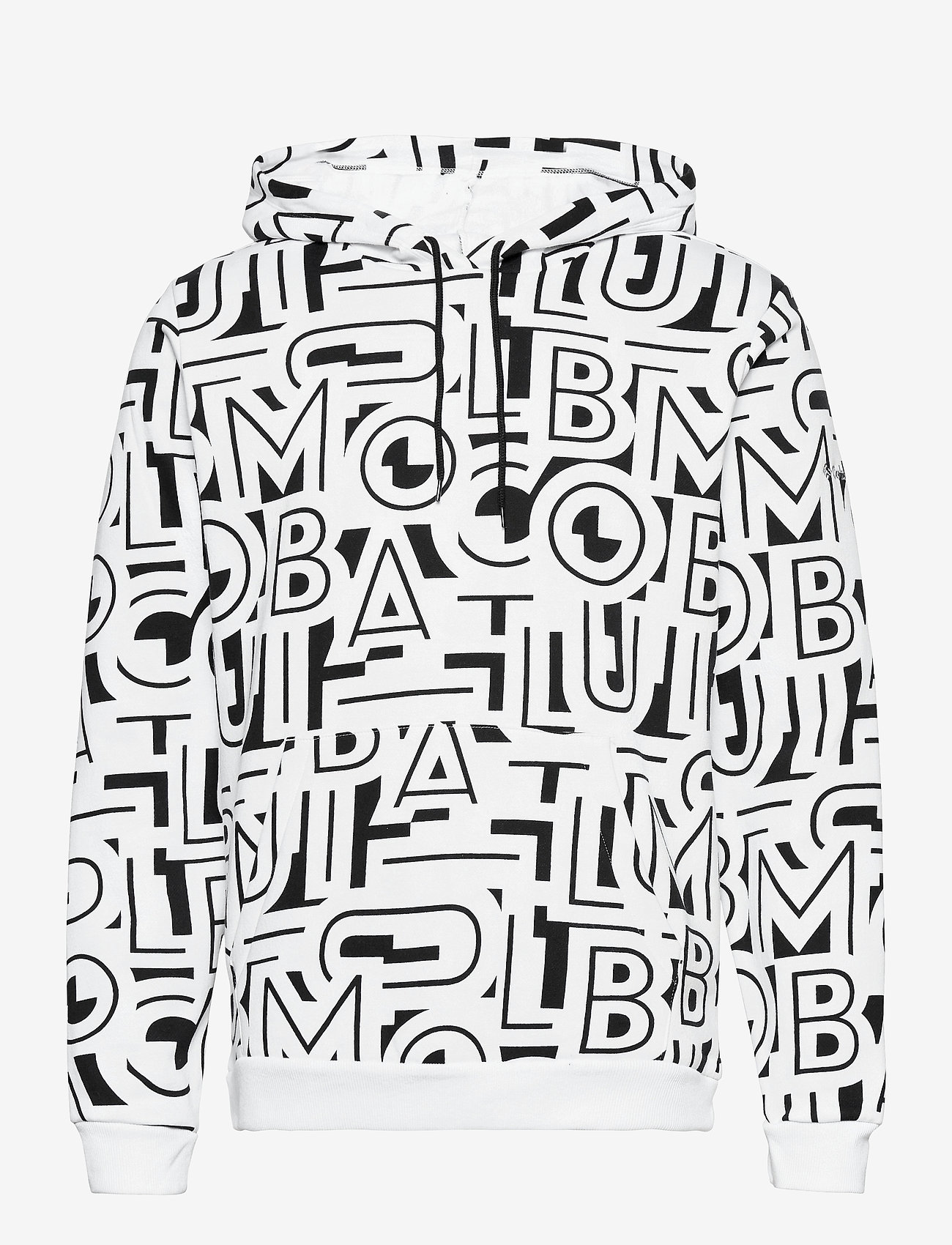 Columbia Sportswear - M Columbia Logo™ Printed Hoodie - black, white ty - 0