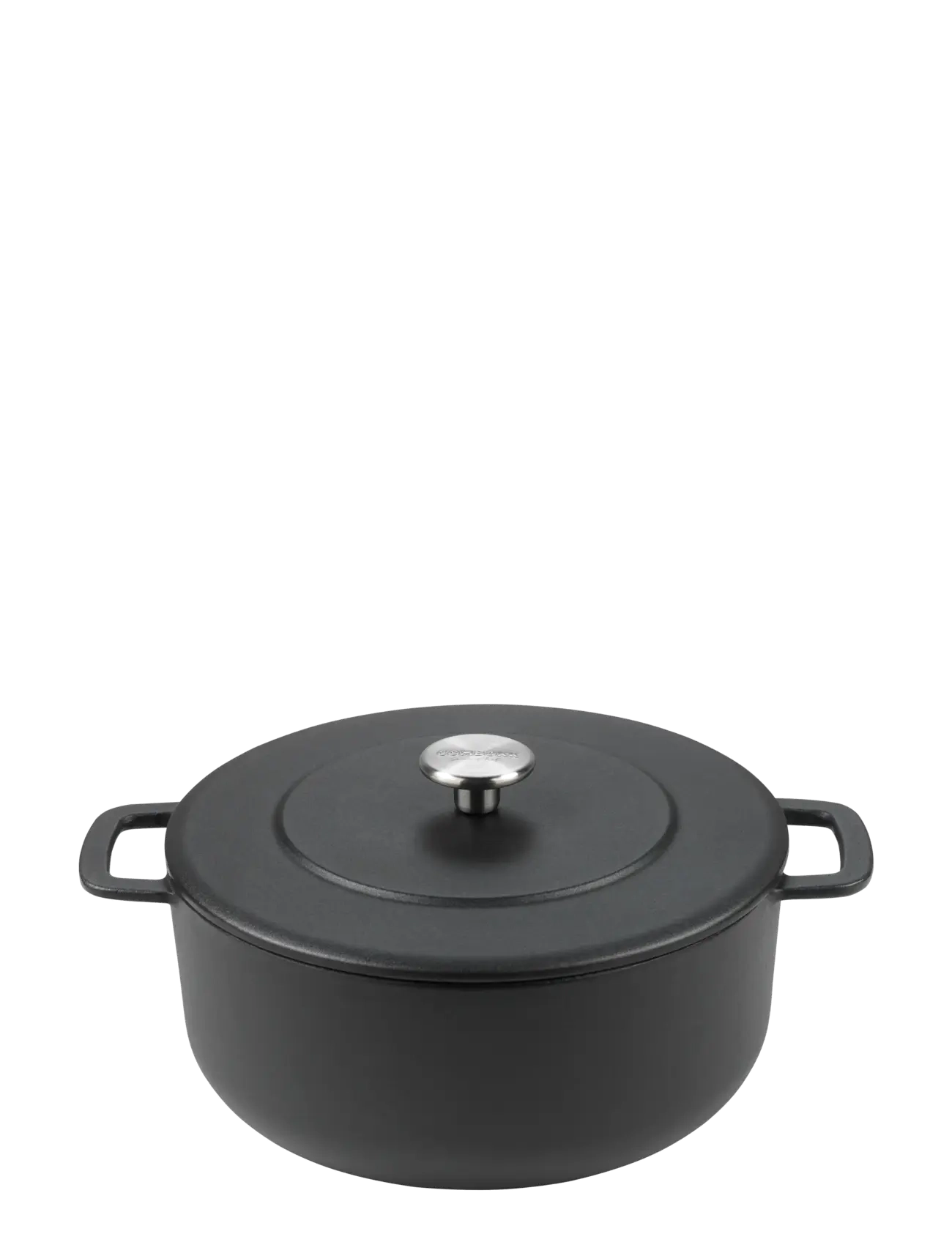 Combekk - Dutch Oven 24cm Enameled Recycled Cast Iron Black - gusseisen töpfe - black - 2
