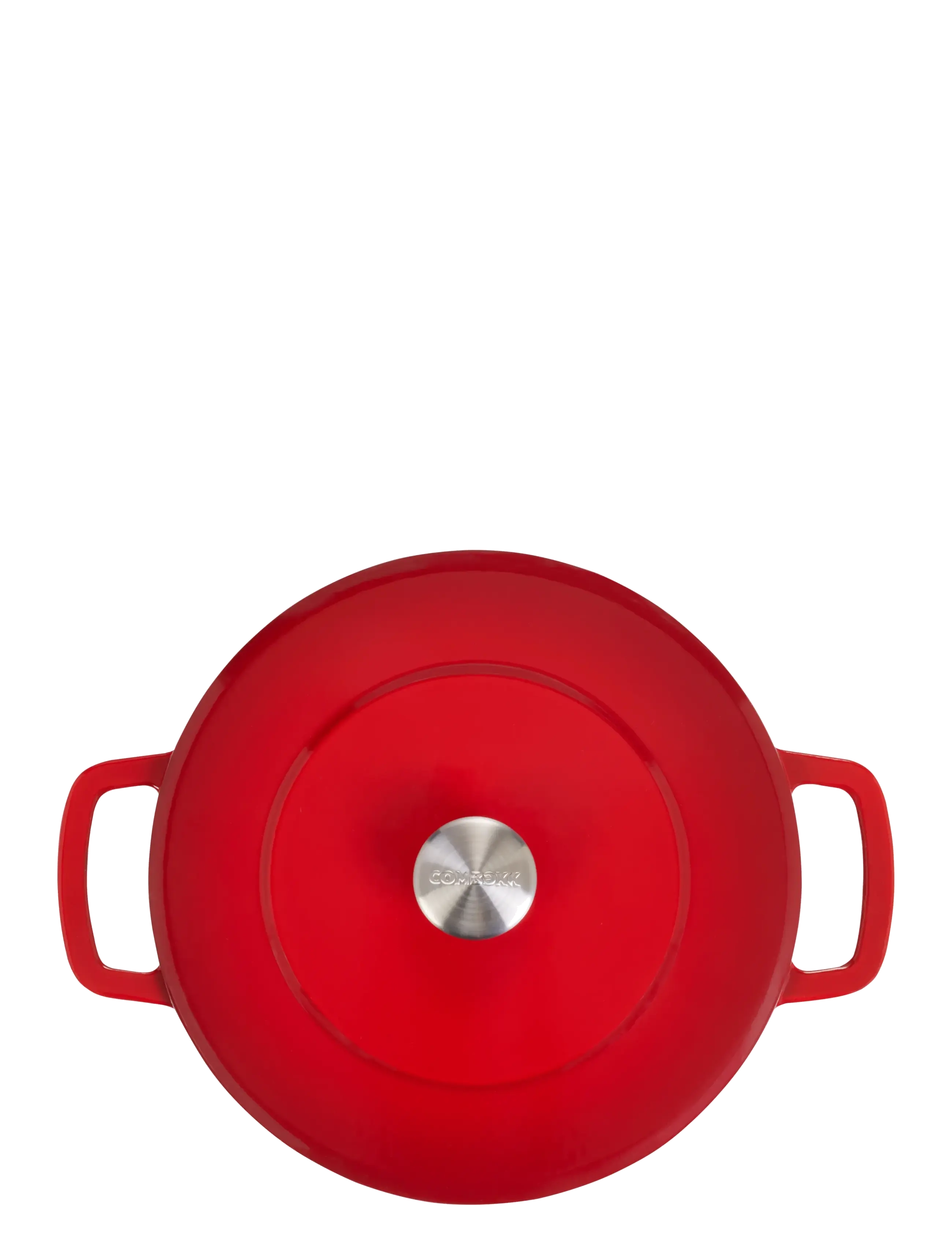 Combekk - Dutch Oven 24cm Enameled Recycled Cast Iron Cherry - gusseisen töpfe - red - 3