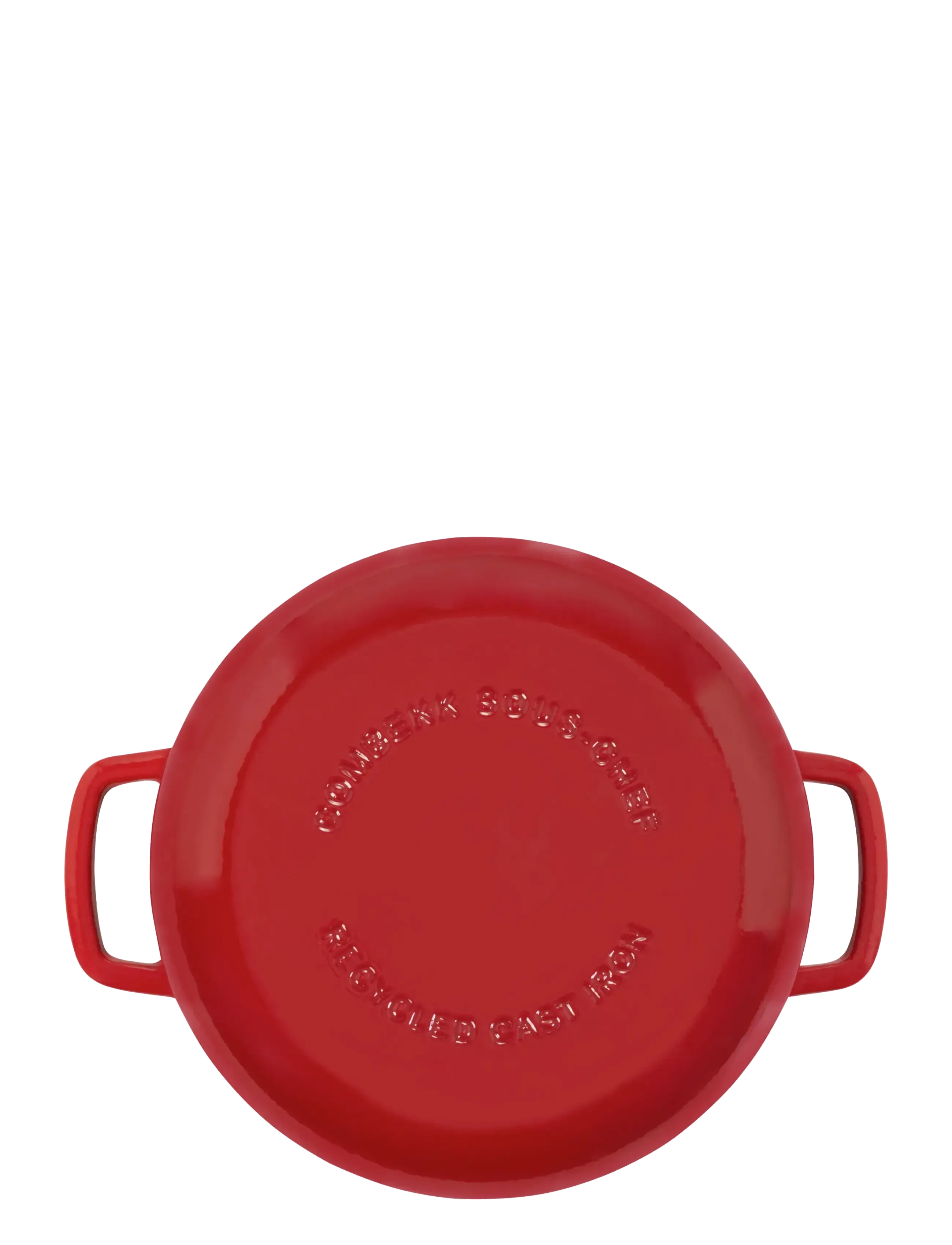 Combekk - Dutch Oven 24cm Enameled Recycled Cast Iron Cherry - gusseisen töpfe - red - 5