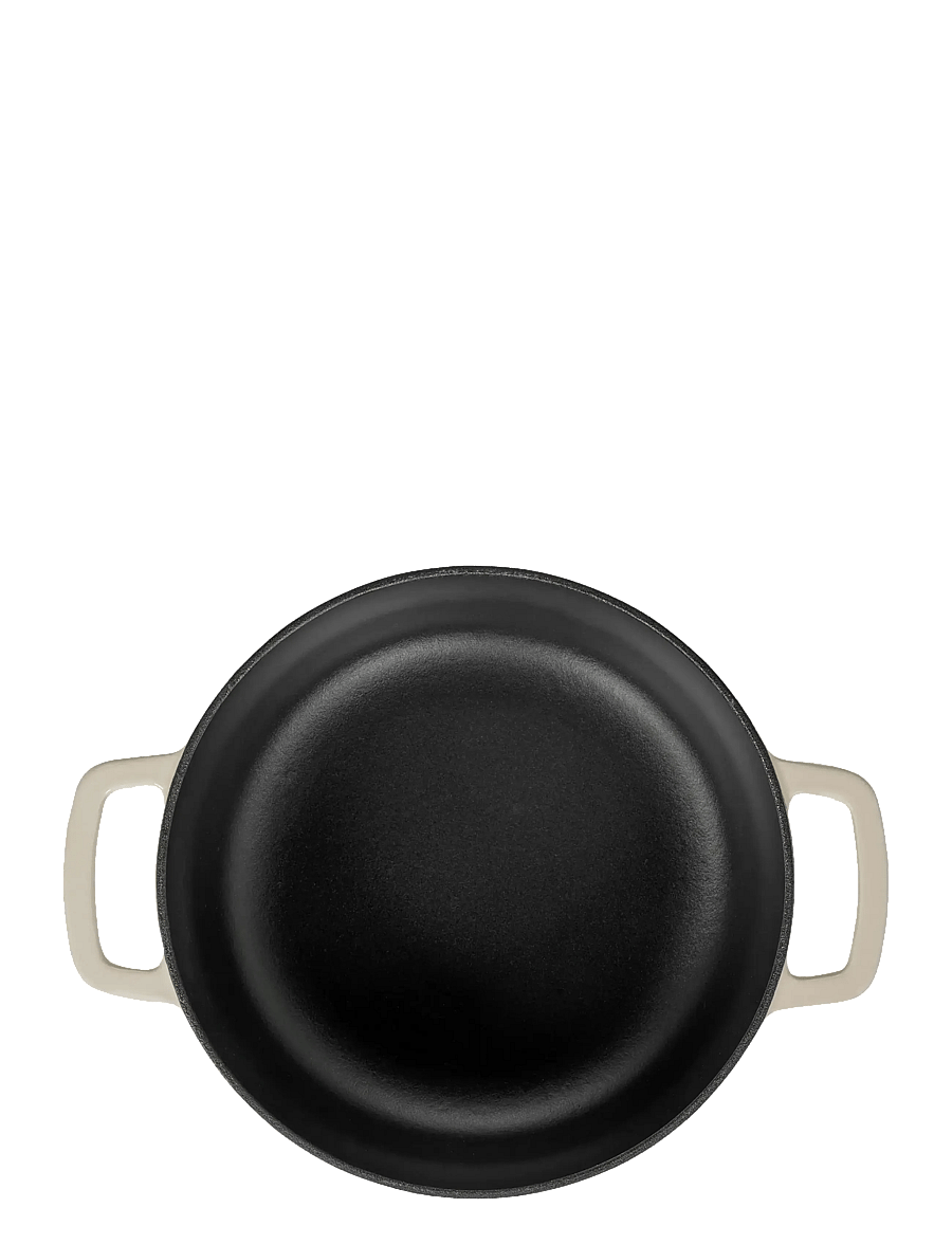 Combekk - Dutch Oven 24cm Enameled Recycled Cast Iron Sand with gold knob - gusseisen töpfe - creme - 4