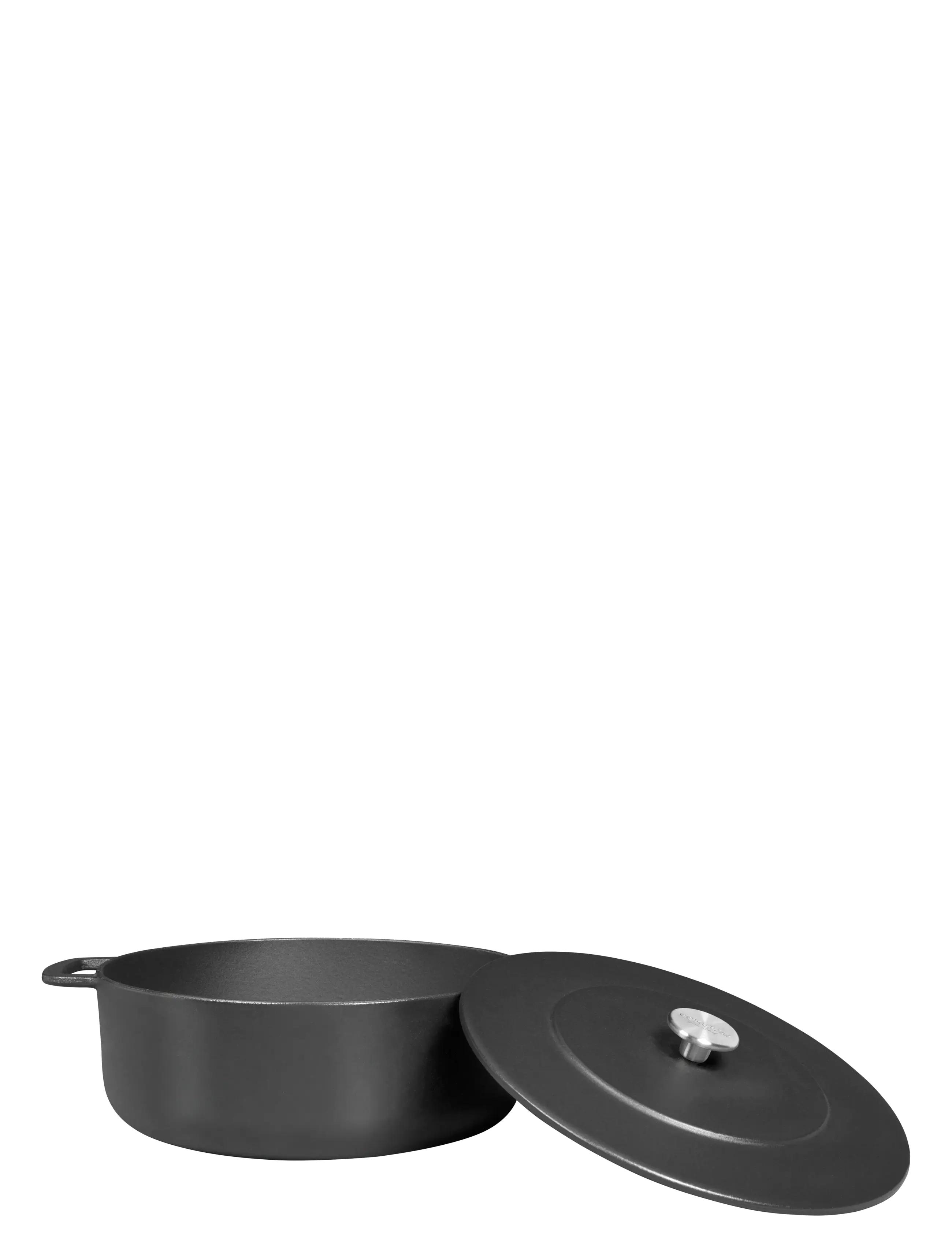 Combekk - Dutch Oven 28cm Enameled Recycled Cast Iron Black - black - 2