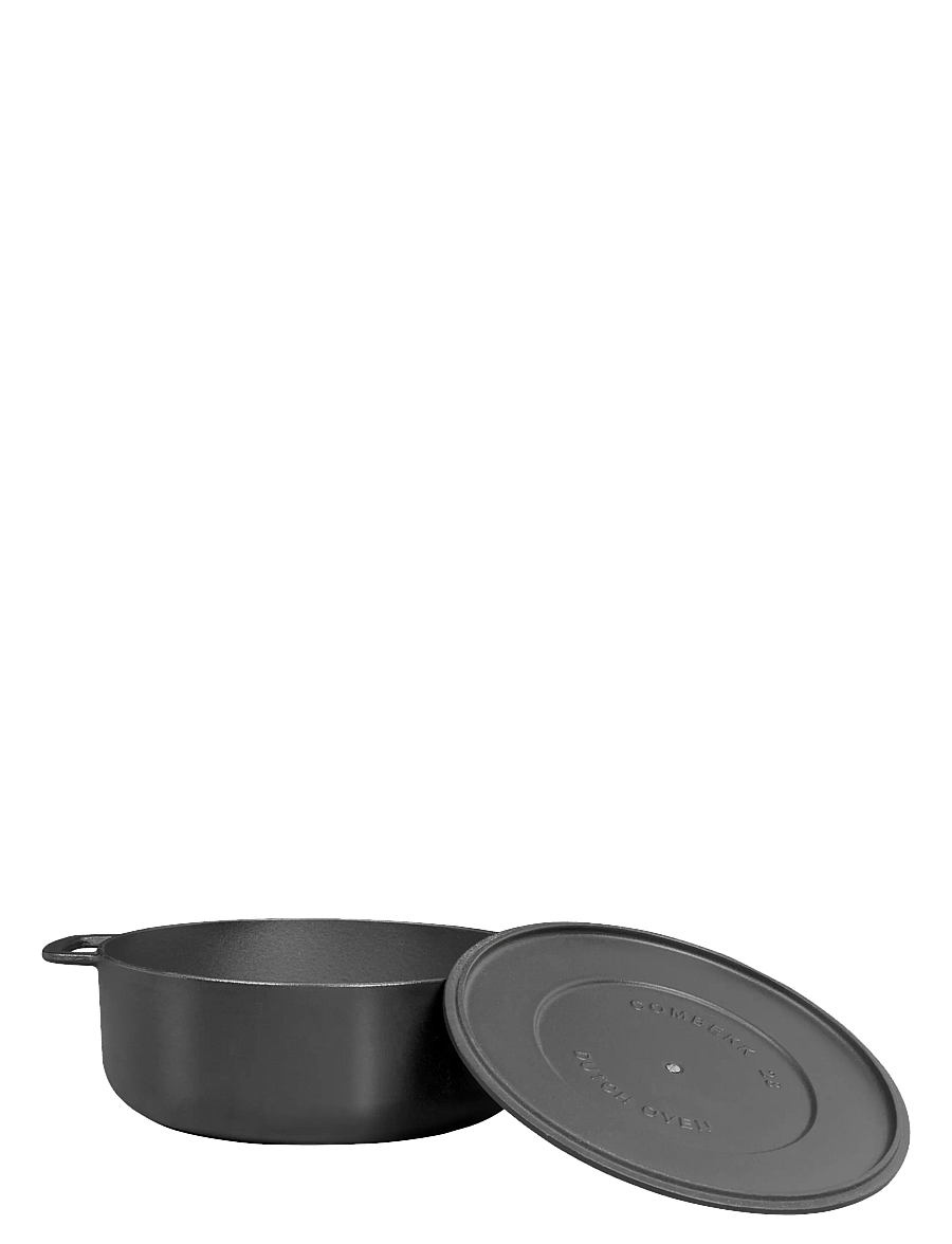 Combekk - Dutch Oven 28cm Enameled Recycled Cast Iron Black - black - 3