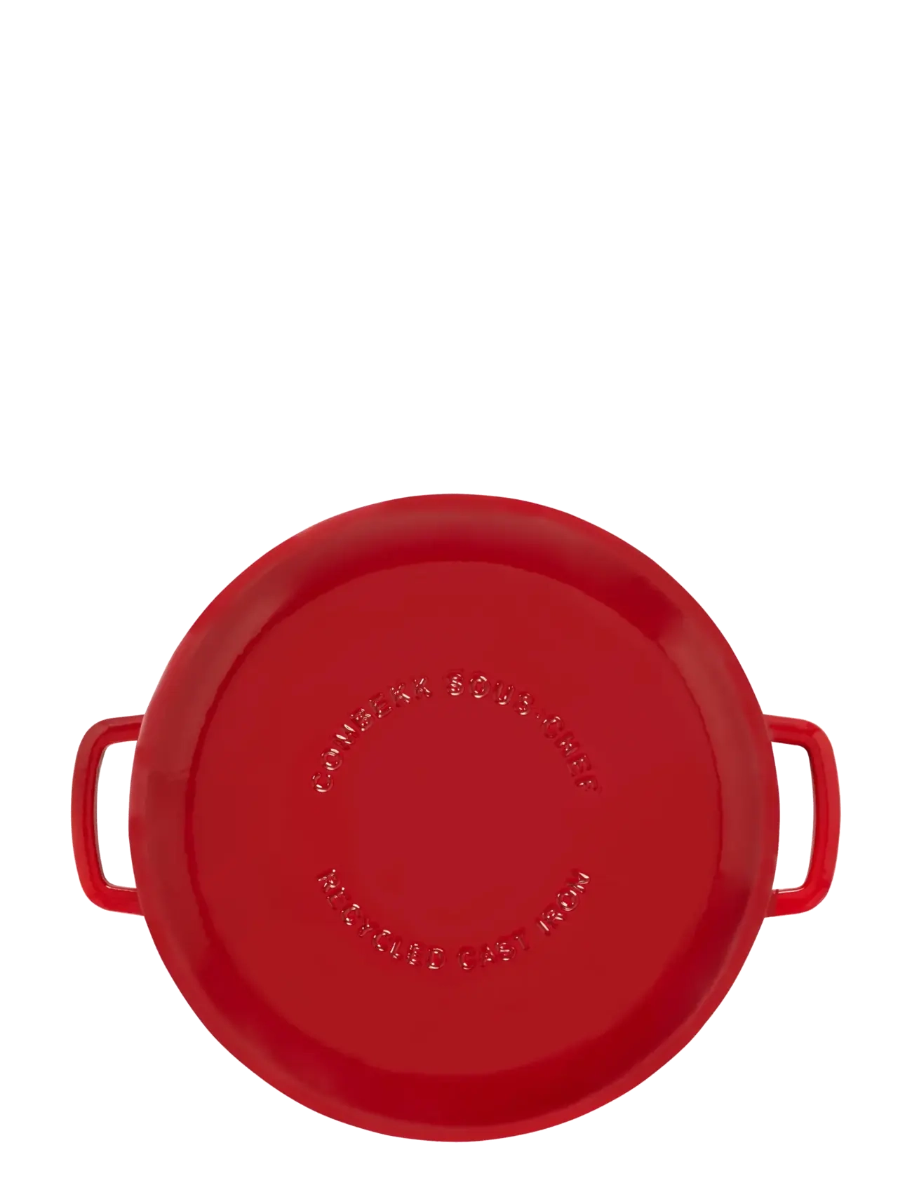 Combekk - Dutch Oven 28cm Enameled Recycled Cast Iron Cherry - gjutjärnsgrytor - red - 4