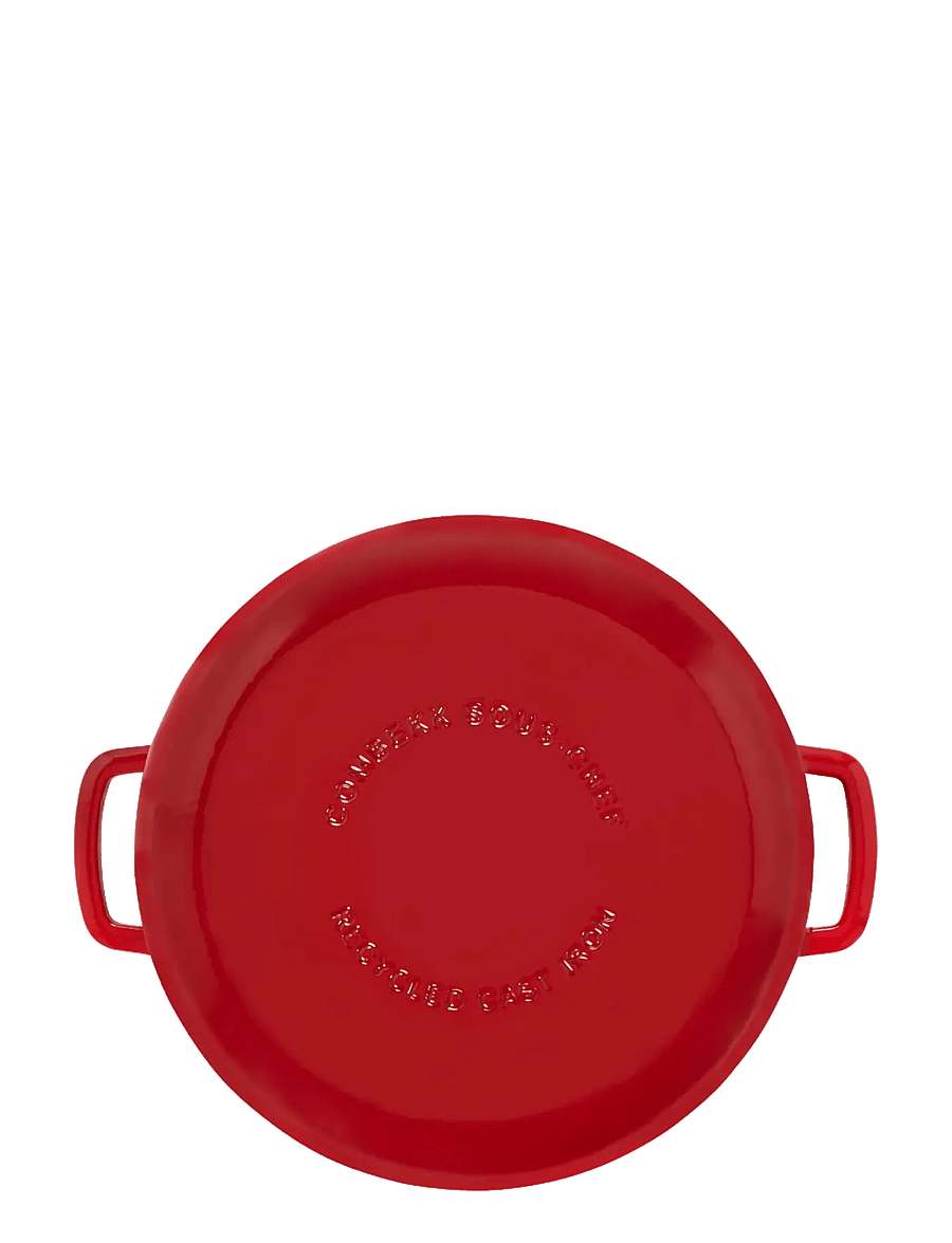 Combekk - Dutch Oven 28cm Enameled Recycled Cast Iron Cherry - gusseisen töpfe - red - 4