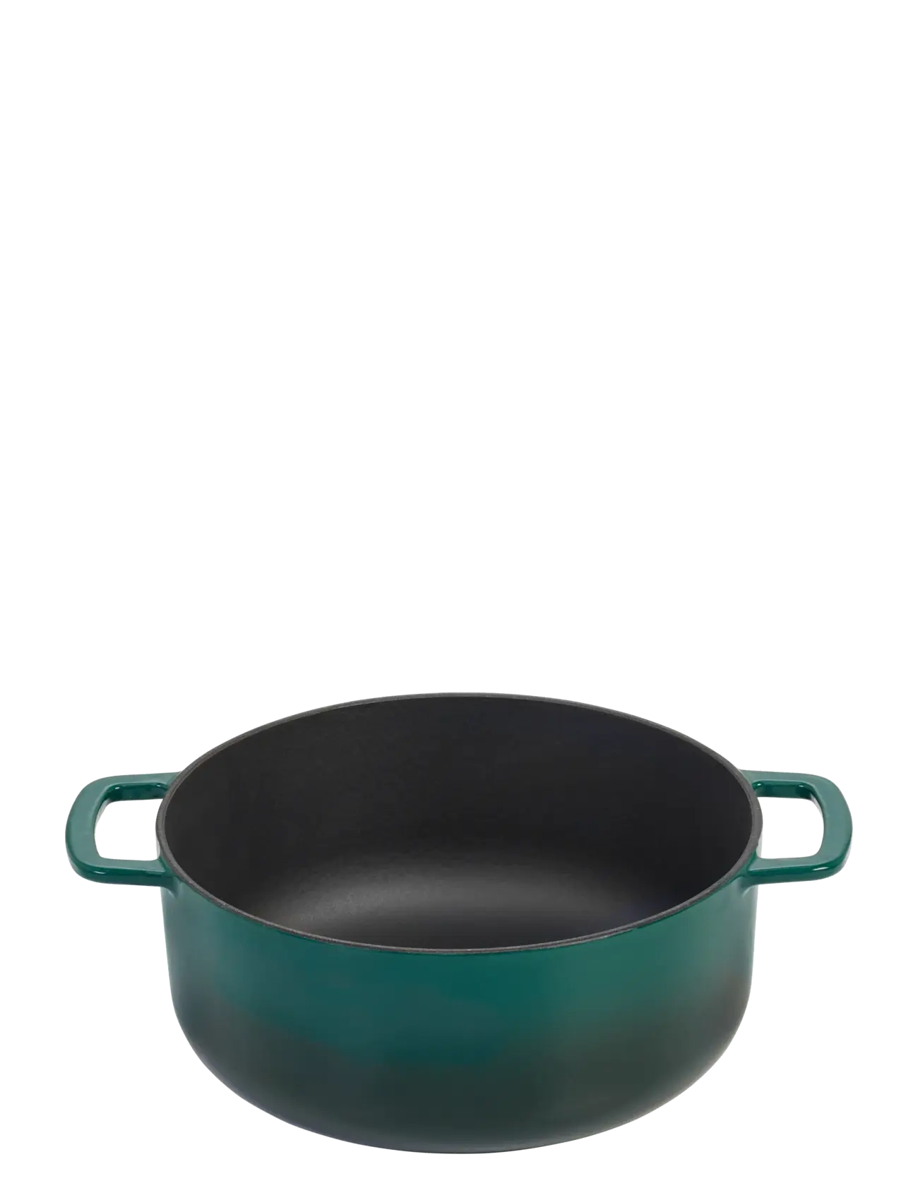 Combekk - Dutch Oven 28cm Enameled Recycled Cast Iron Holly Green with gold knob - green - 3