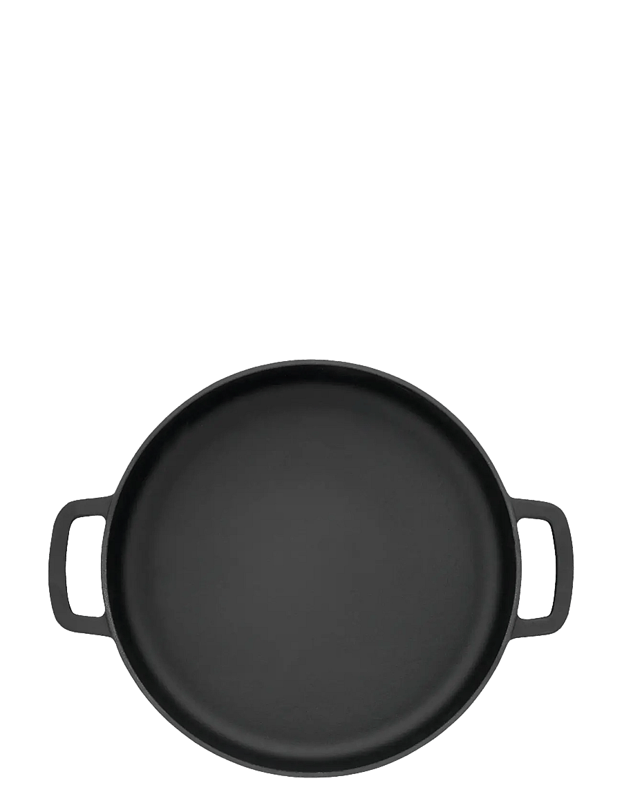 Combekk - Skillet 28cm Enameled Recycled Cast Iron Matt Black - gusseisen töpfe - black - 2