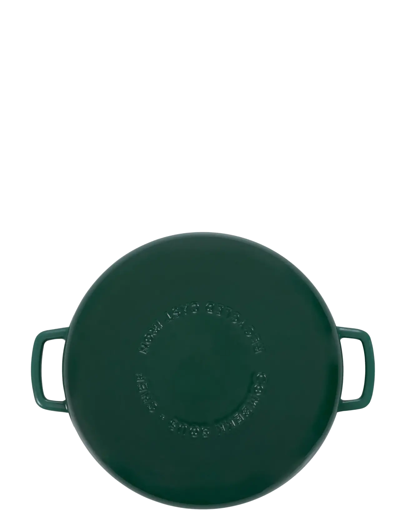 Combekk - Skillet 28cm Enameled Recycled Cast Iron Holly Green - gusseisen töpfe - green - 2