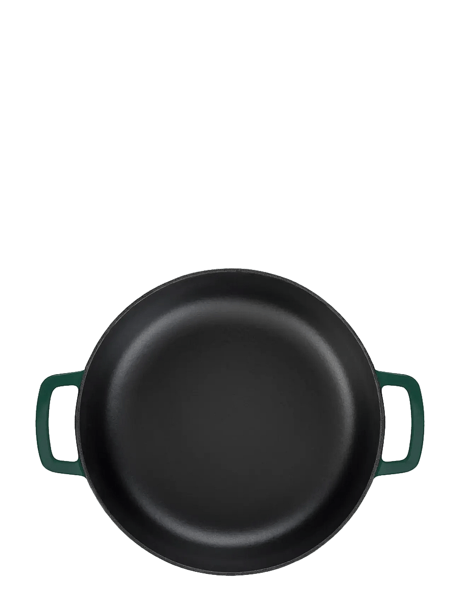 Combekk - Skillet 28cm Enameled Recycled Cast Iron Holly Green - gusseisen töpfe - green - 3