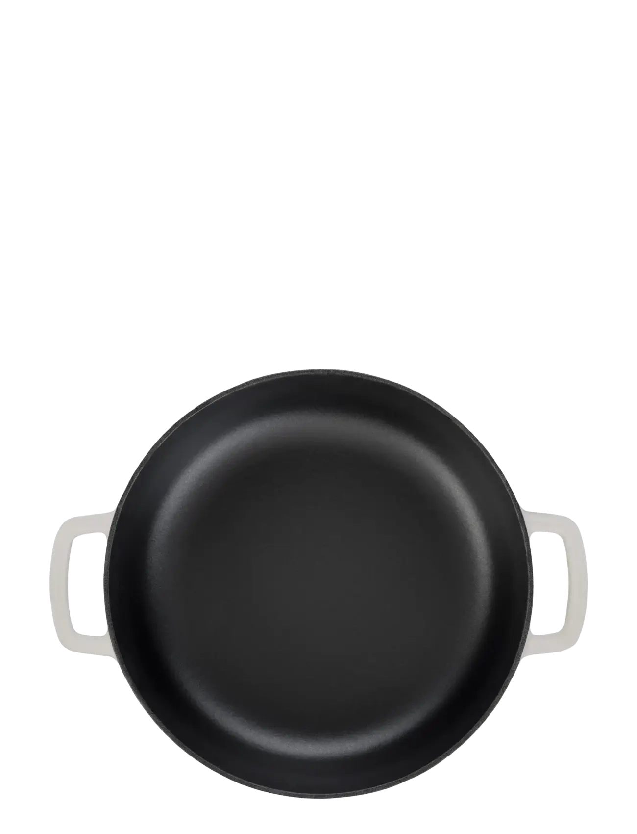 Combekk - Skillet 28cm Enameled Recycled Cast Iron Sand - gusseisen töpfe - creme - 2