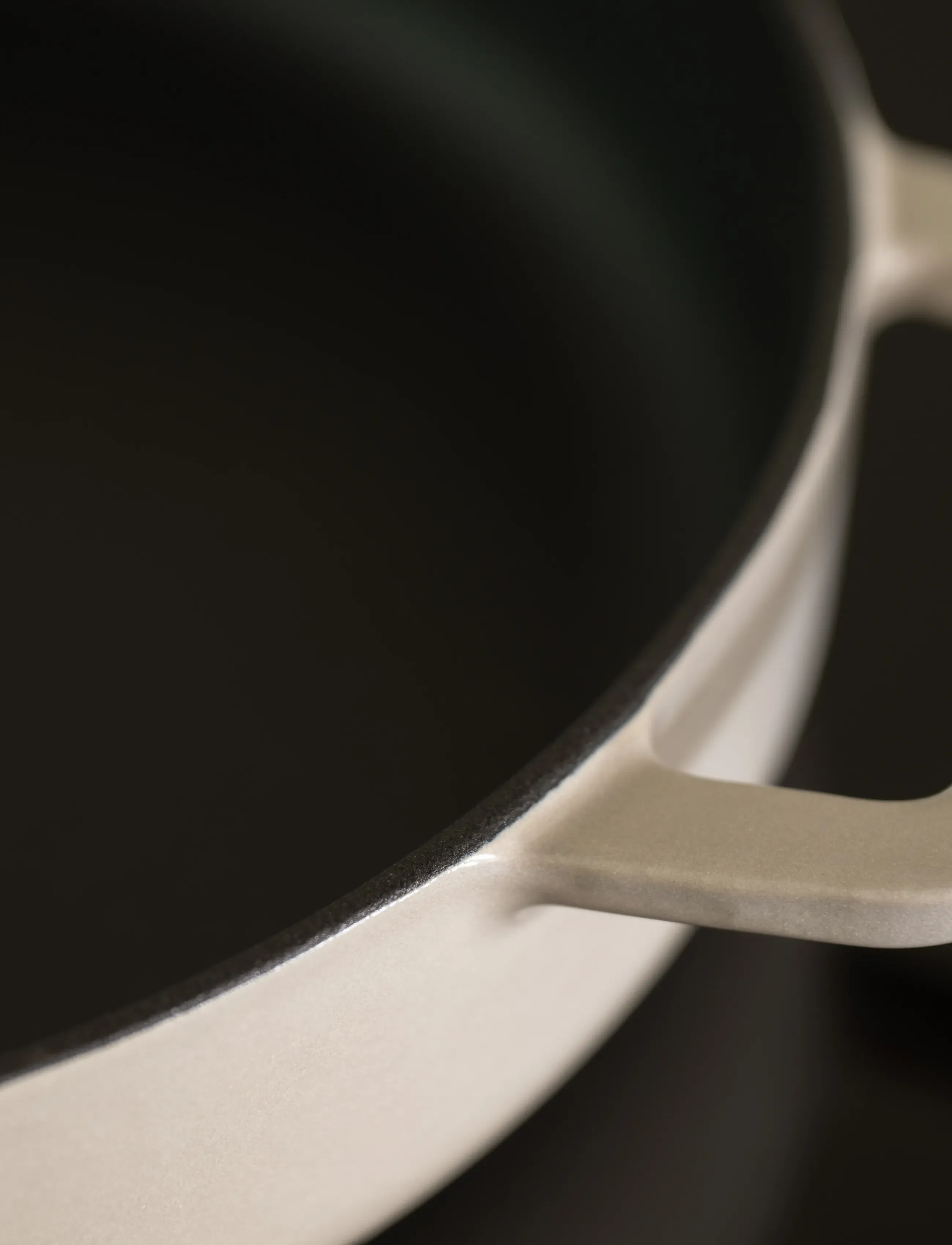 Combekk - Skillet 28cm Enameled Recycled Cast Iron Sand - gusseisen töpfe - creme - 5