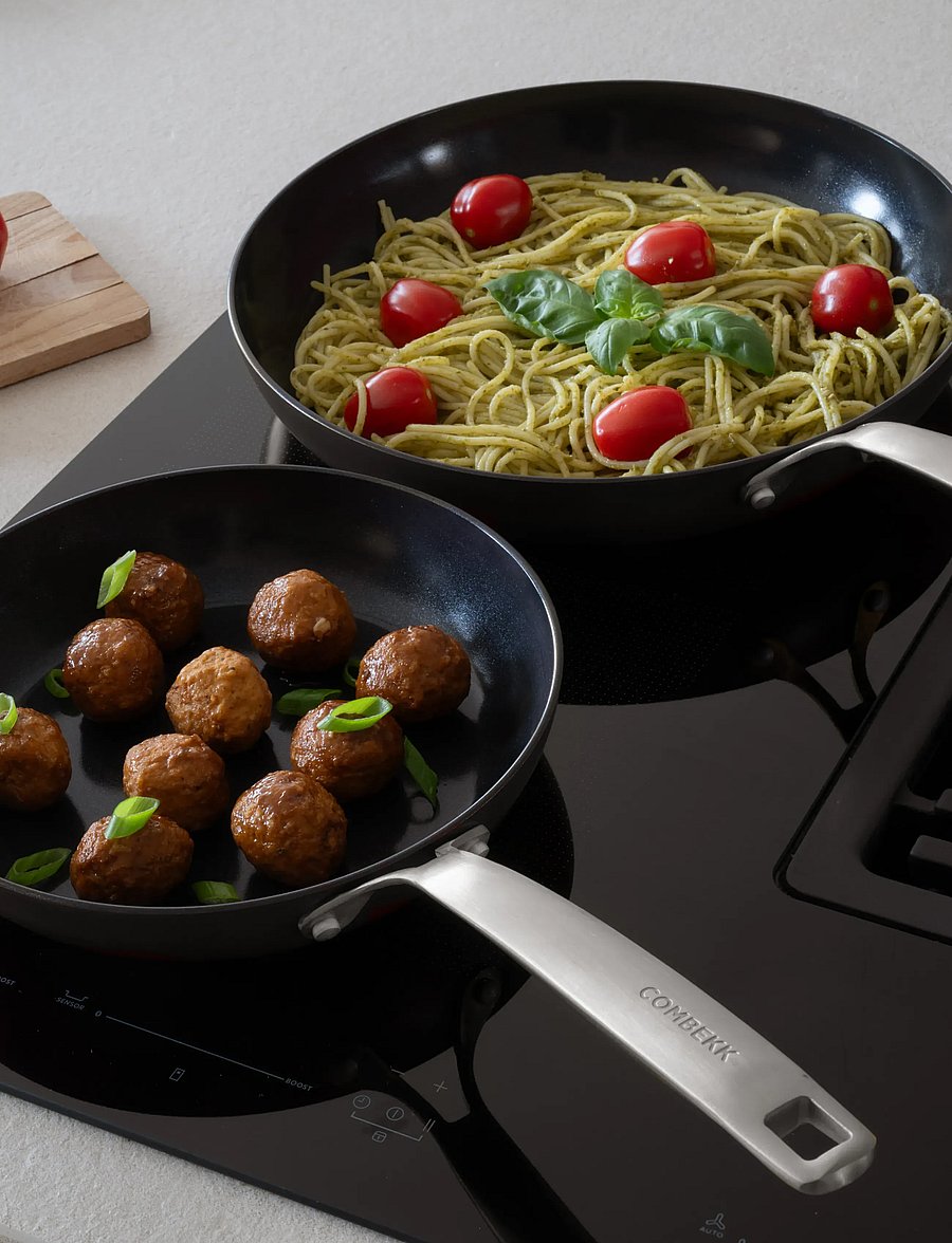 Combekk - Fry Pan 2pcs set 20&28cm BLACK - Element Expert - bratpfannen - black - 0
