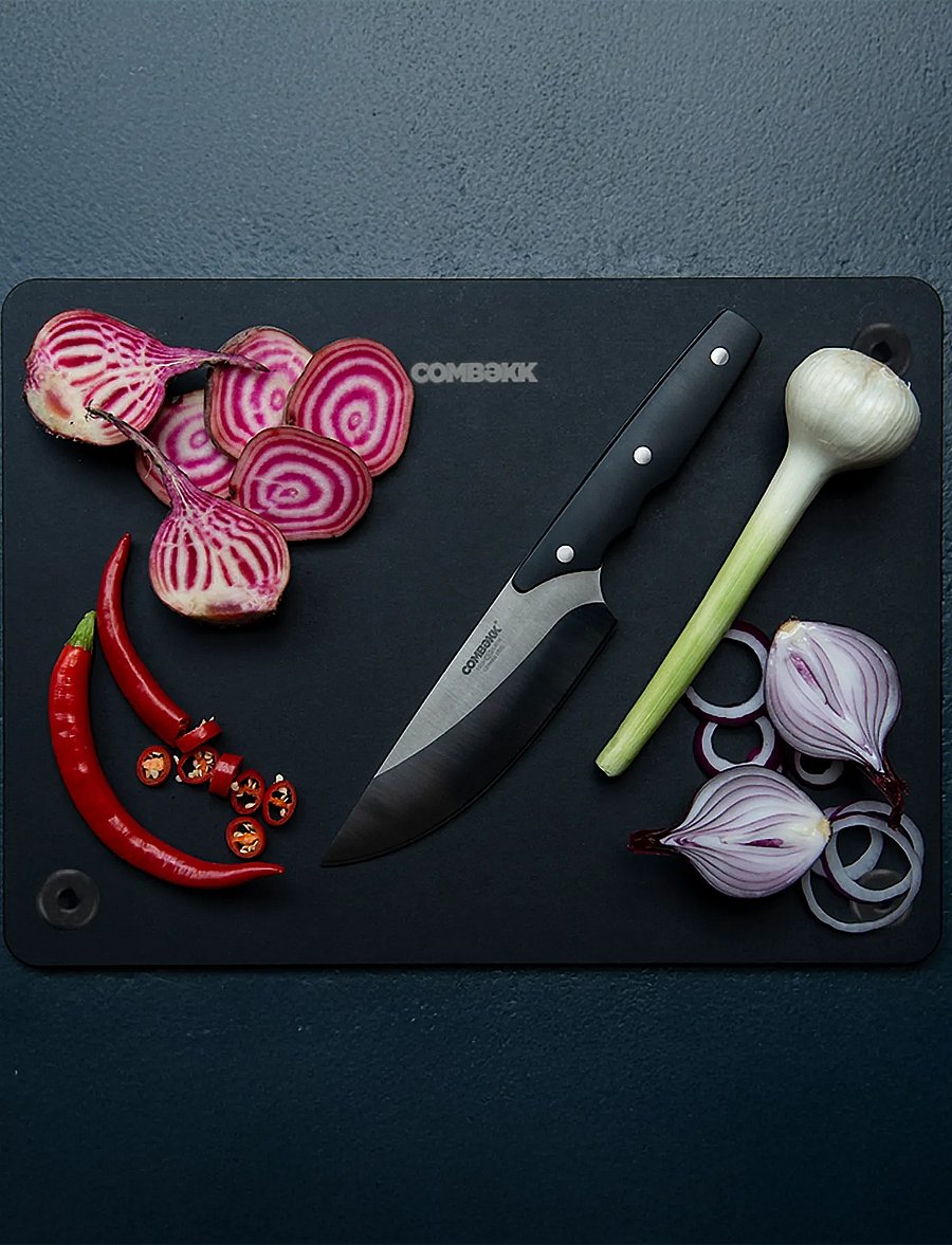 Combekk - Cutting board Set of 3 black - schneidebretter - black - 0