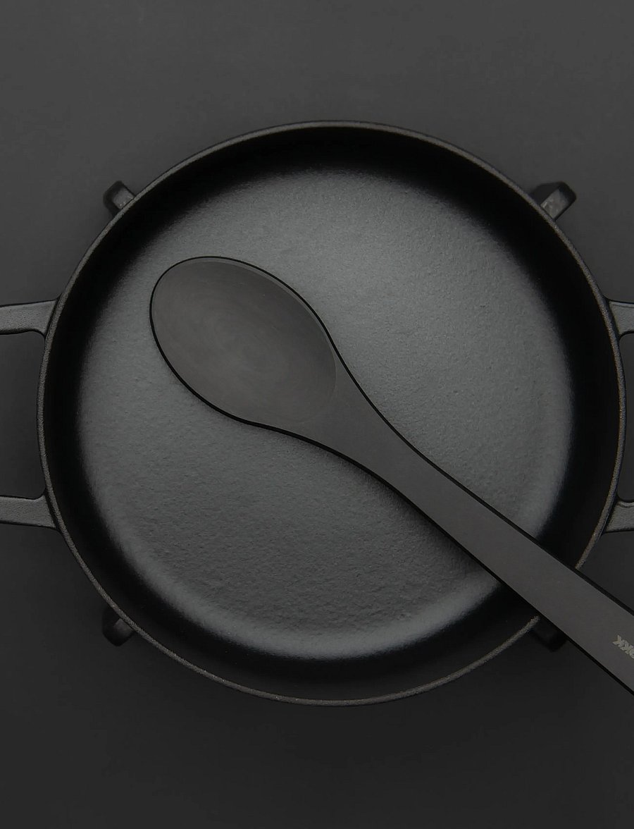 Combekk - Utensil spoon eco-friendly wood fibre black - löffel & schöpflöffel - black - 0