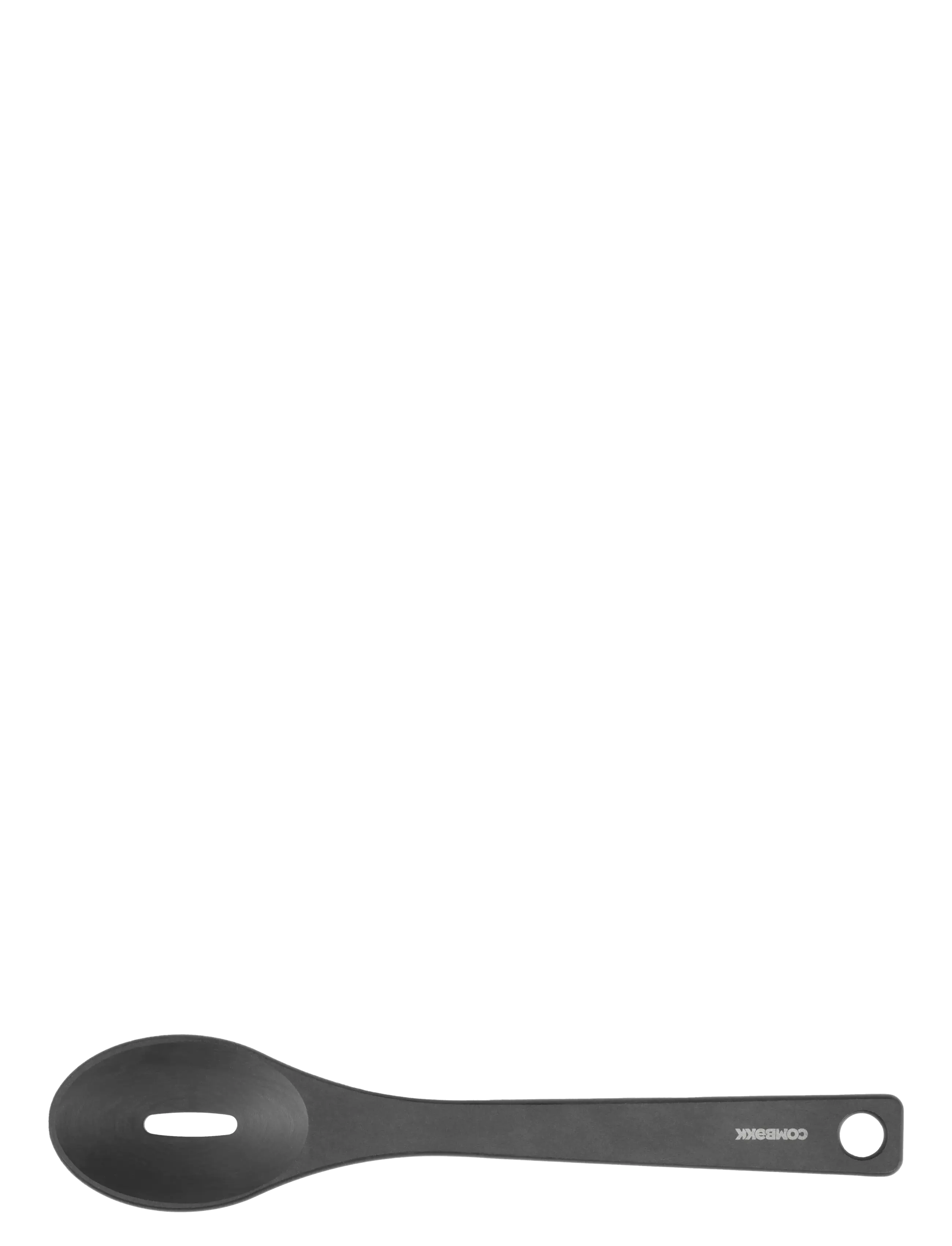 Combekk - Utensil hole spoon eco-friendly wood fibre black - black - 2