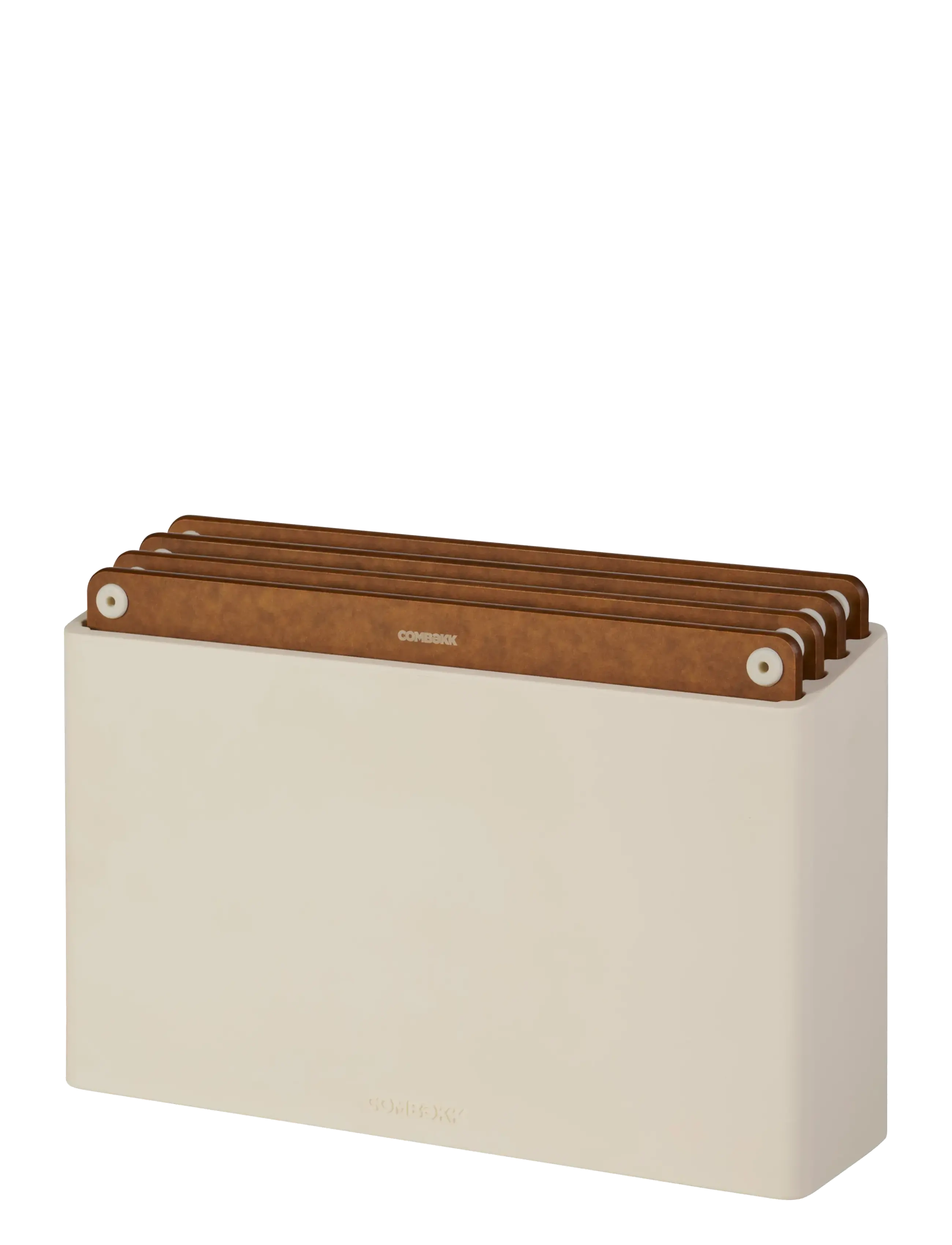 Combekk Cutting Board Station 4 pcs Sand/Brown - Köök - BROWN / beige