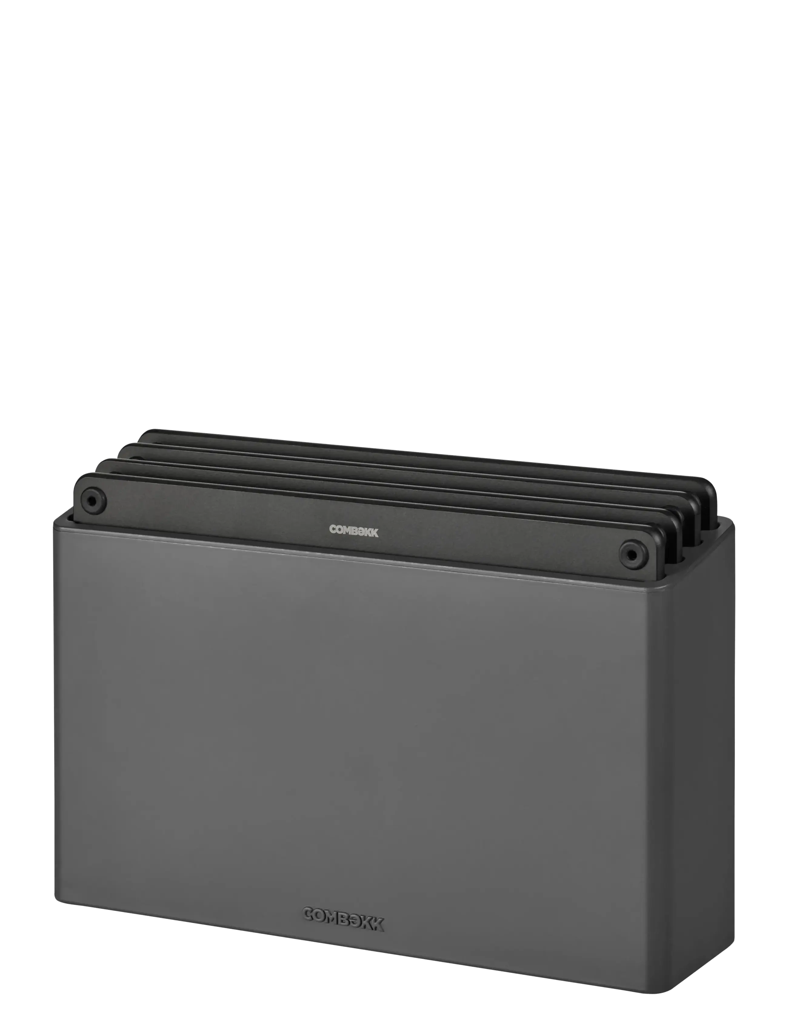 Combekk Cutting Board Station 4 pcs Black/Black - Combekk - BLACK / black