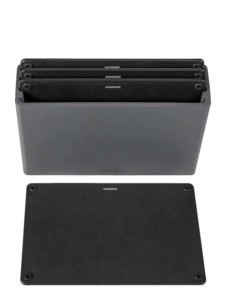 Combekk - Cutting Board Station 4 pcs Black/Black - schneidebretter - black - 2