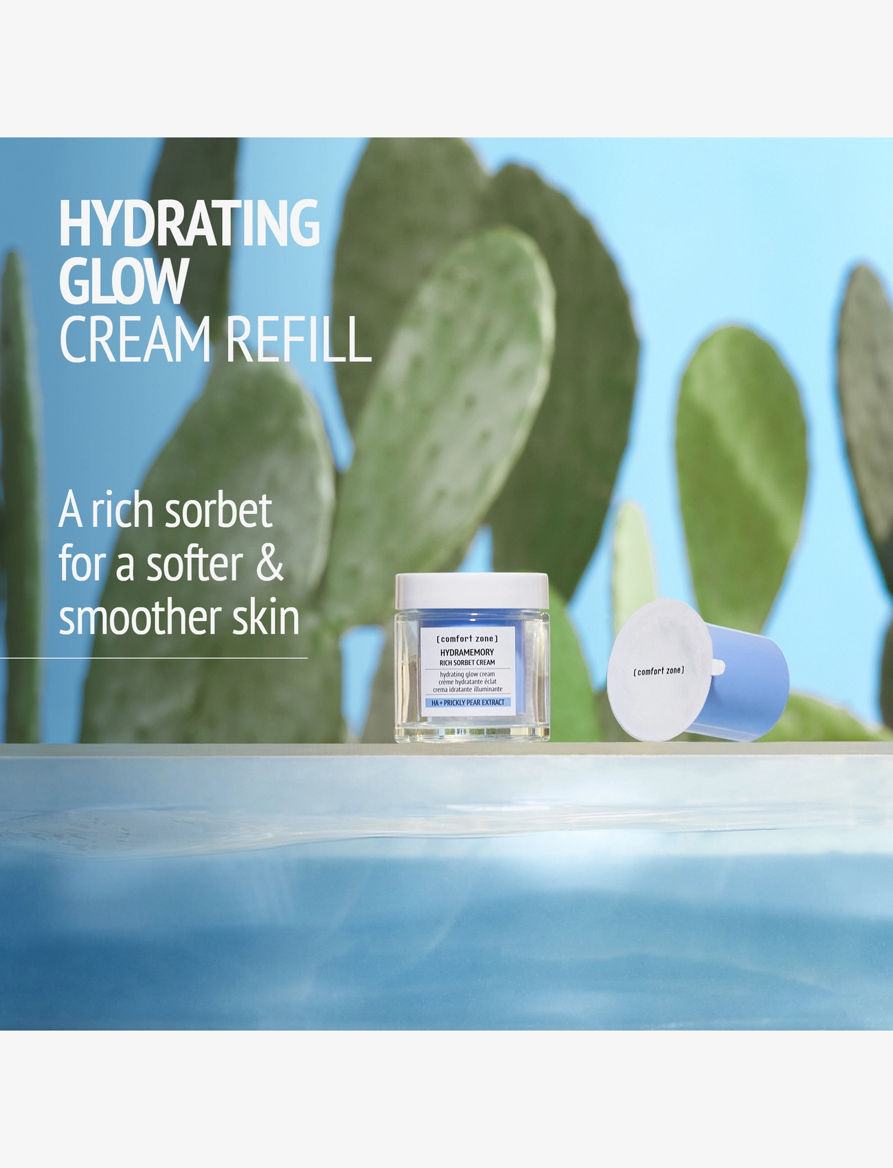 Comfort Zone - Hydramemory Rich Sorbet Cream Refill - drėkinamosios priemonės - clear - 1