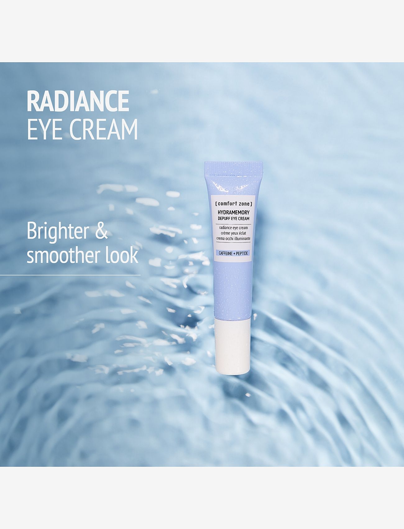 Comfort Zone - Hydramemory Depuff Eye Cream - acu krēmi - clear - 1