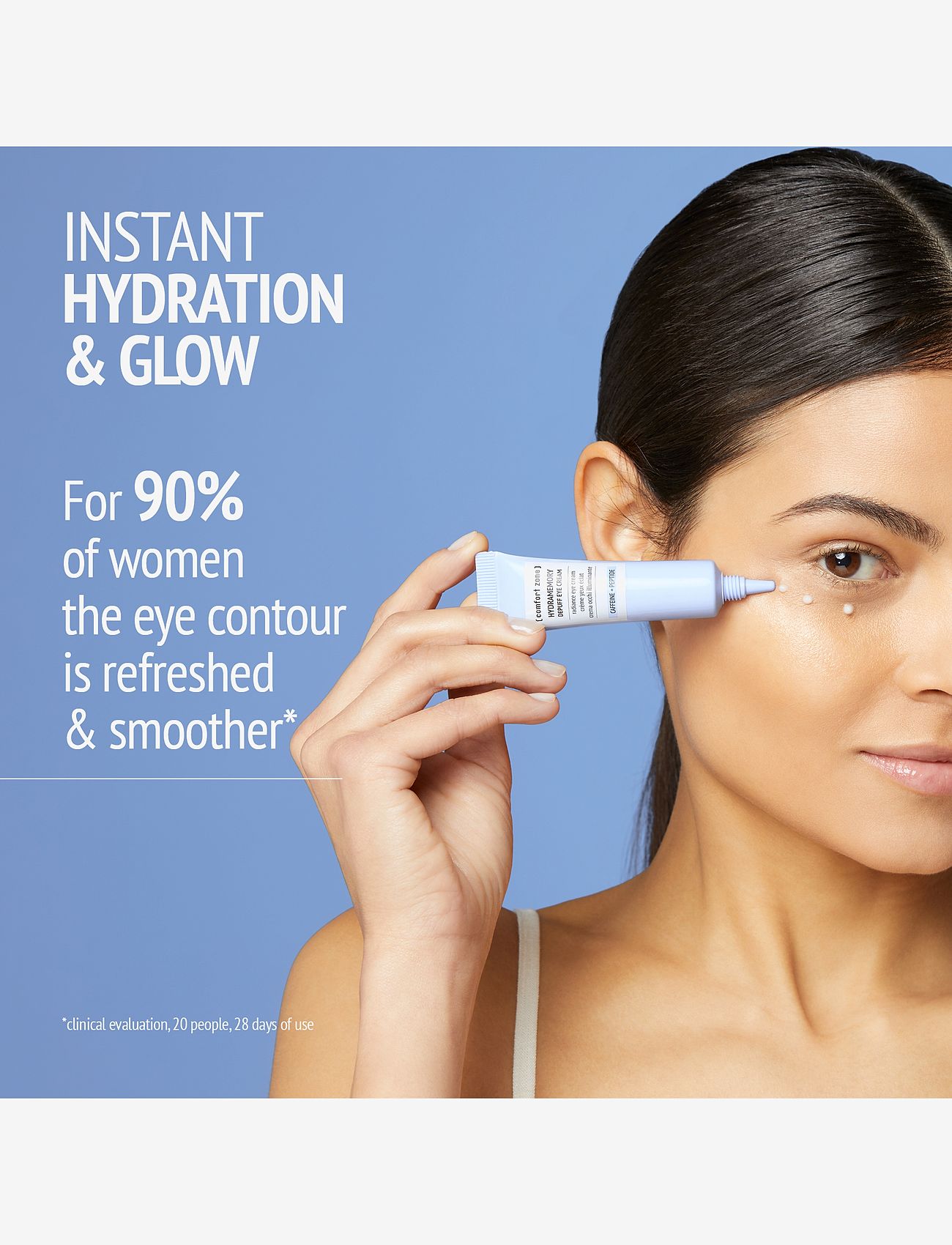 Comfort Zone - Hydramemory Depuff Eye Cream - acu krēmi - clear - 2