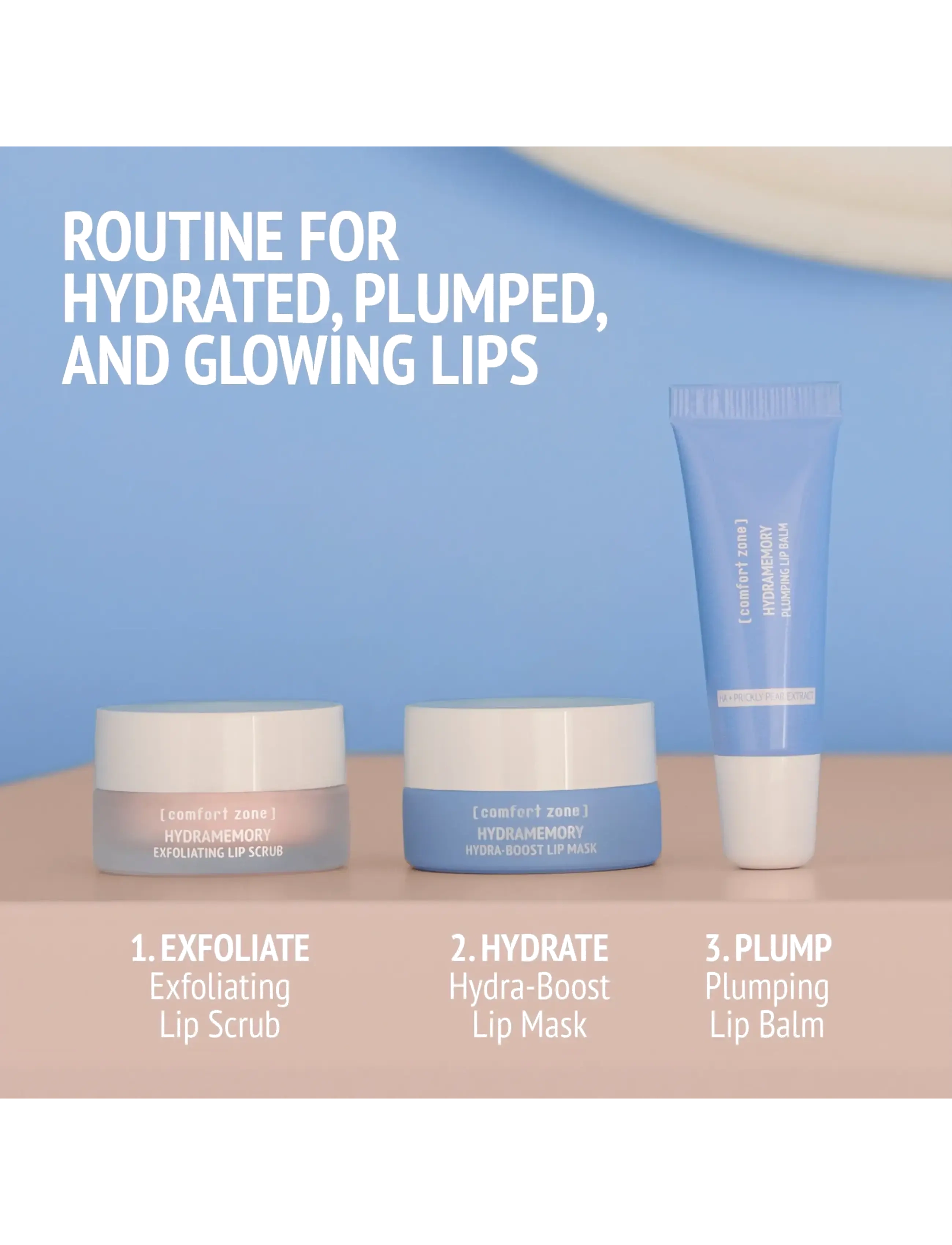 Comfort Zone - Hydramemory Plumping Lip Balm - läppbalsam - 1017 - 4