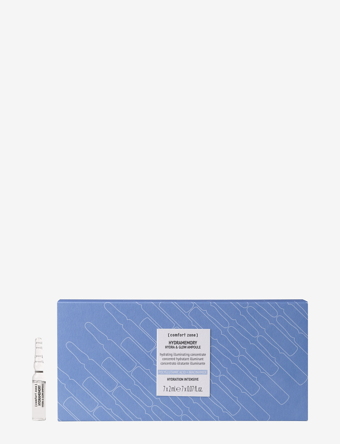 Comfort Zone - Hydramemory Hydra & Glow Face ampoule - seerumid - clear - 0