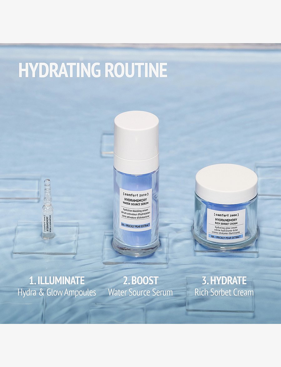 Comfort Zone - Hydramemory Hydra & Glow Face ampoule - seerumid - clear - 5