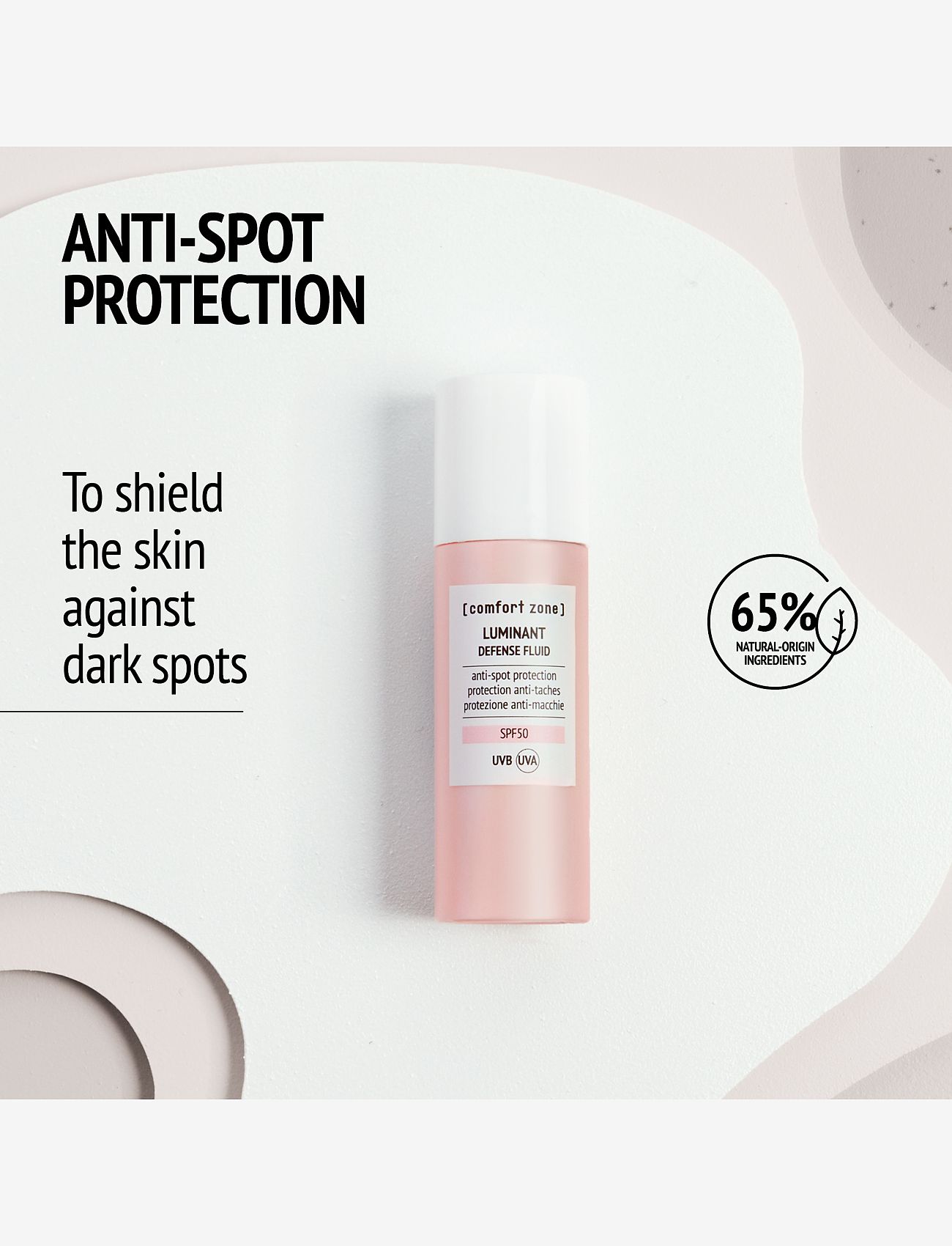 Comfort Zone - Luminant Anti-spot Protection SPF50 - päevakreemid - clear - 1