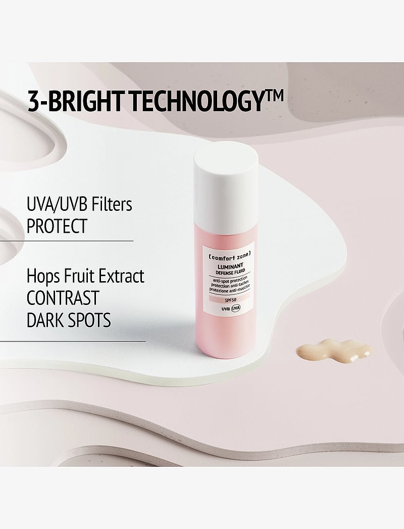 Comfort Zone - Luminant Anti-spot Protection SPF50 - päevakreemid - clear - 3