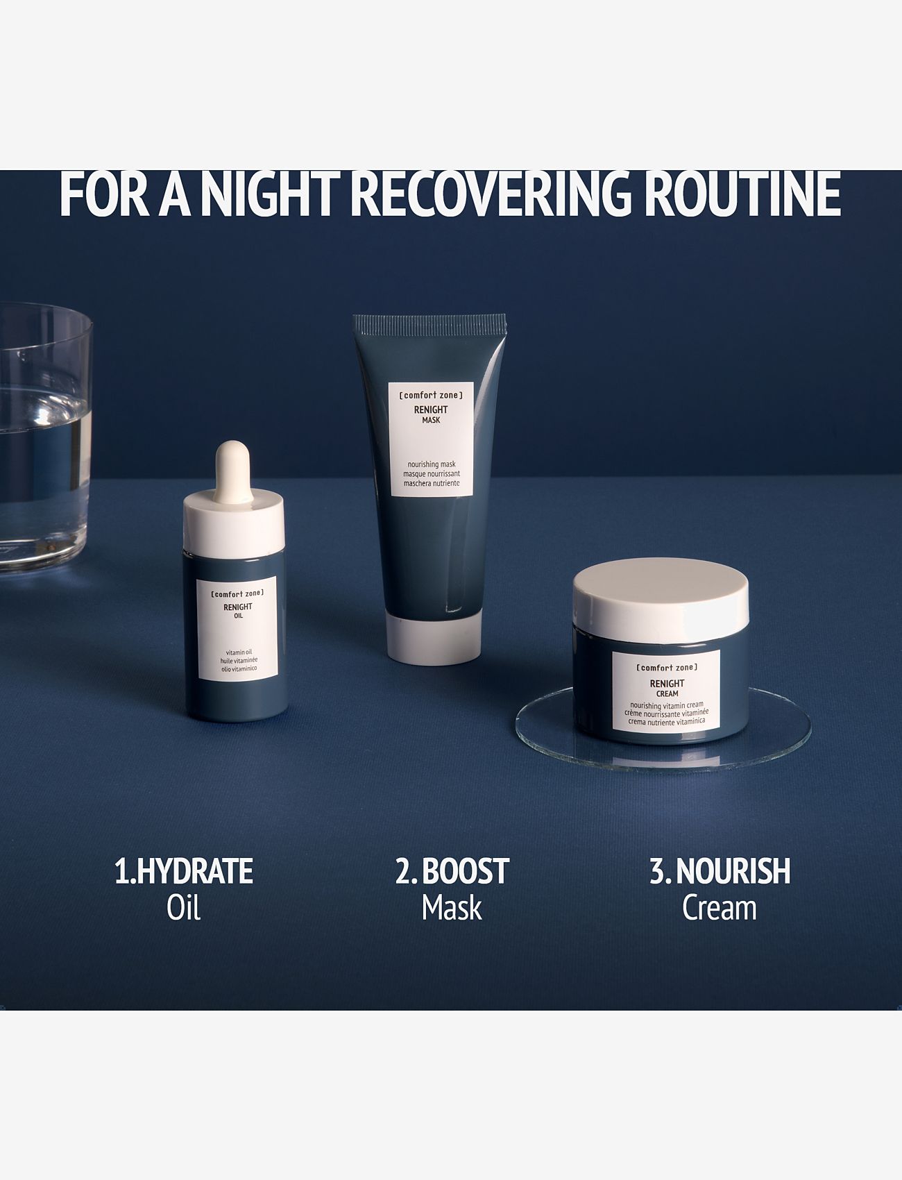 Comfort Zone - Renight Cream - Öökreem - clear - 4