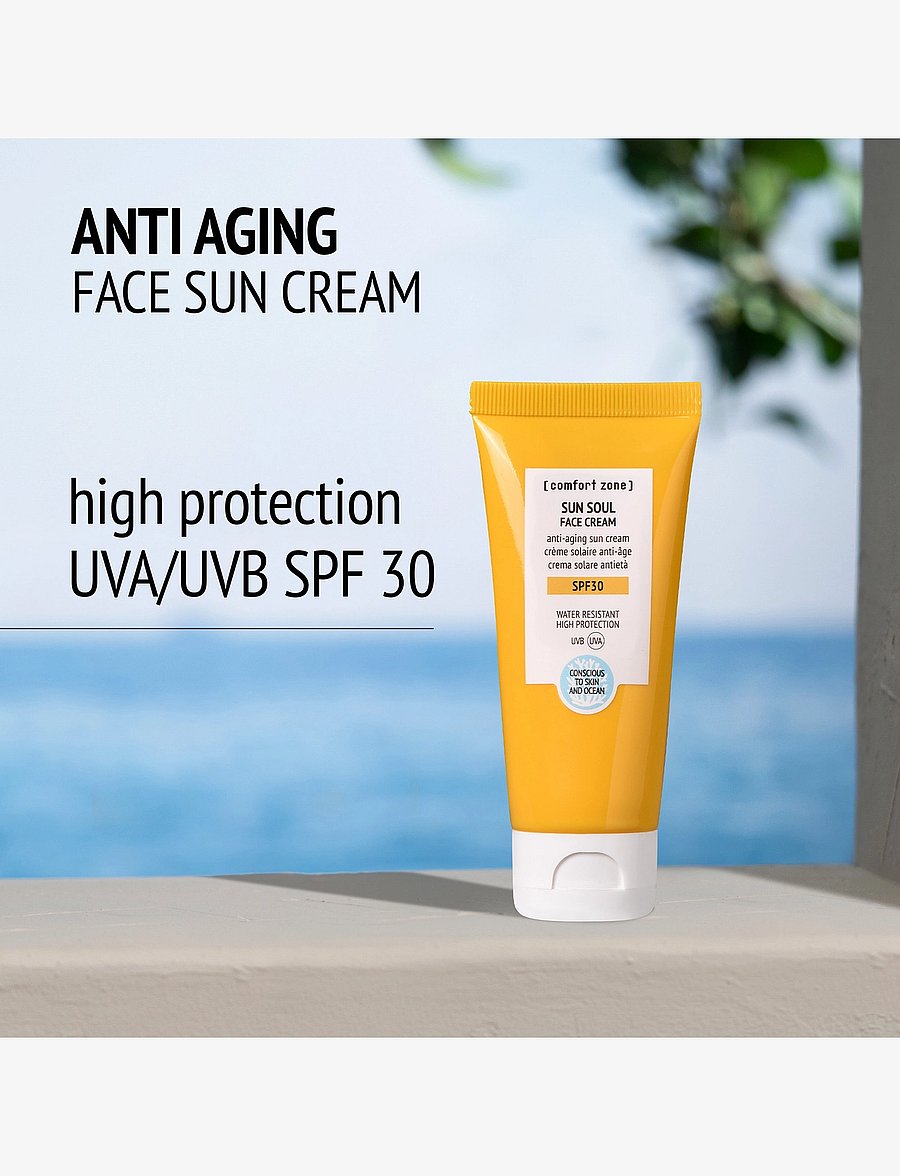 Comfort Zone - Sun Soul Face Cream SPF30 - för ansiktet - clear - 1