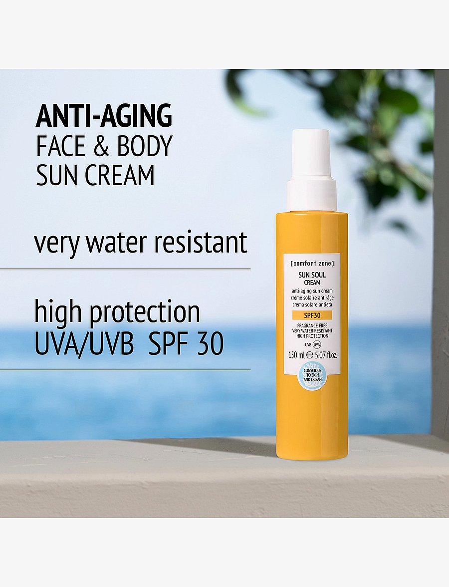 Comfort Zone - Sun Soul Body Face & Body Cream SPF30 - kehale - clear - 1