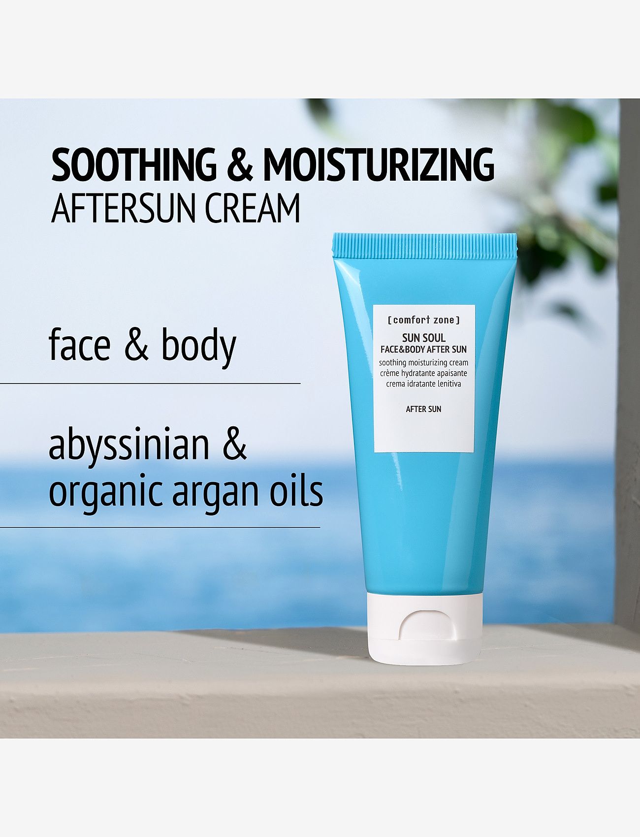 Comfort Zone - Sun Soul Face & Body Aftersun - keha - clear - 1