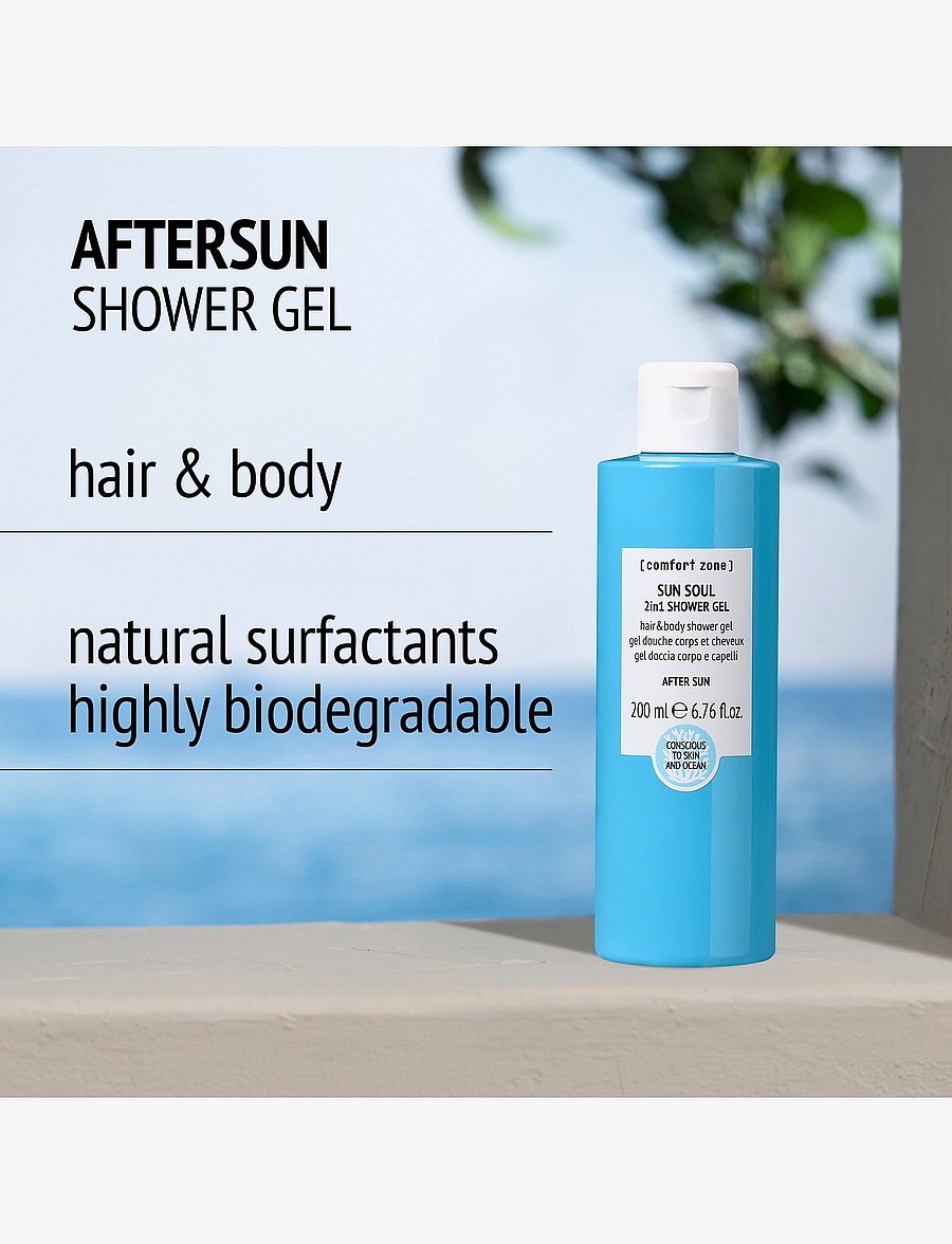 Comfort Zone - Sun Soul 2-in-1 Shower Gel - dušigeelid ja õlid - clear - 1