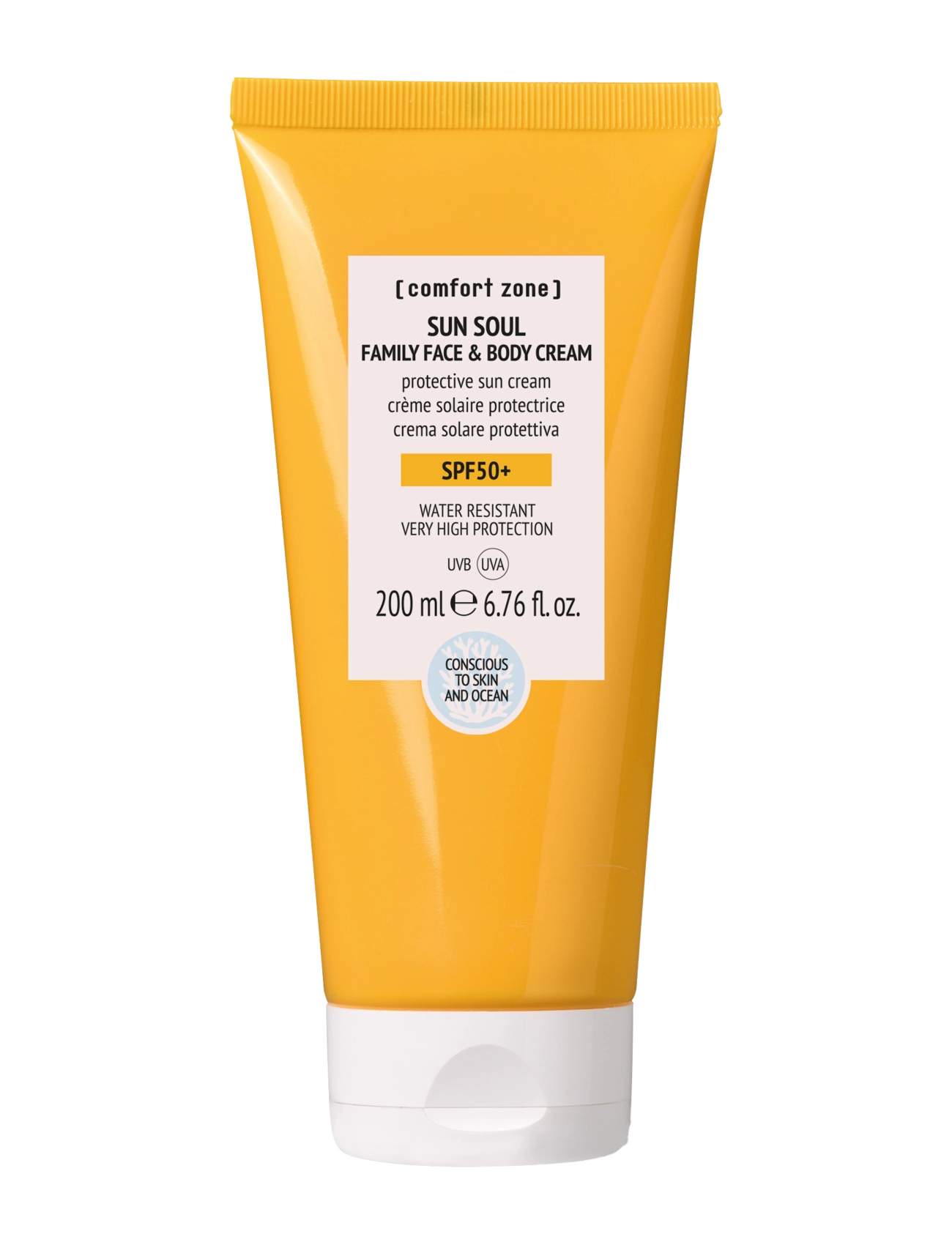 Comfort Zone Sun Soul Family Face & Body Cream SPF50+ - Päikesetooted - CLEAR / undefined