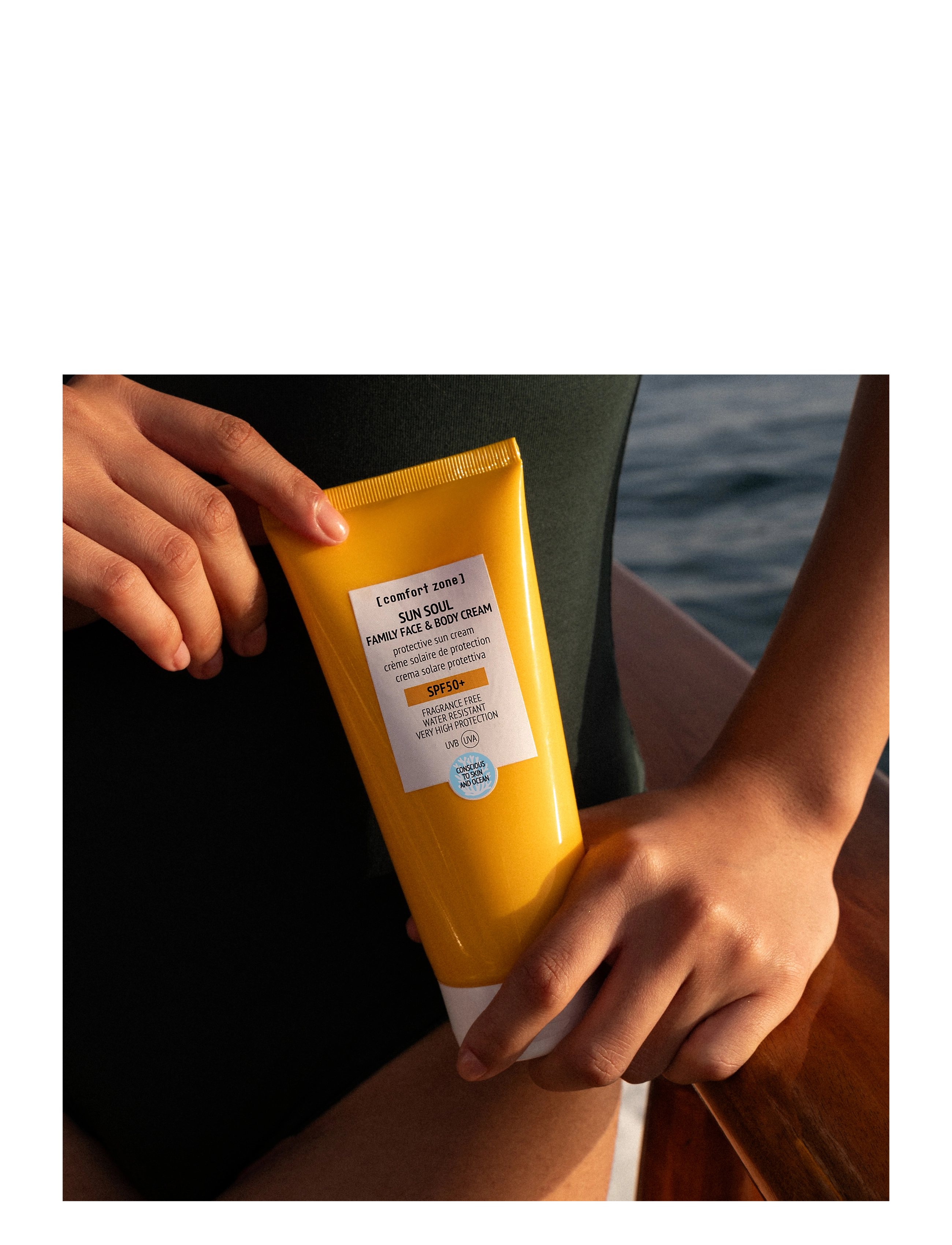 Comfort Zone - Sun Soul Family Face & Body Cream SPF50+ - solskydd - clear - 2
