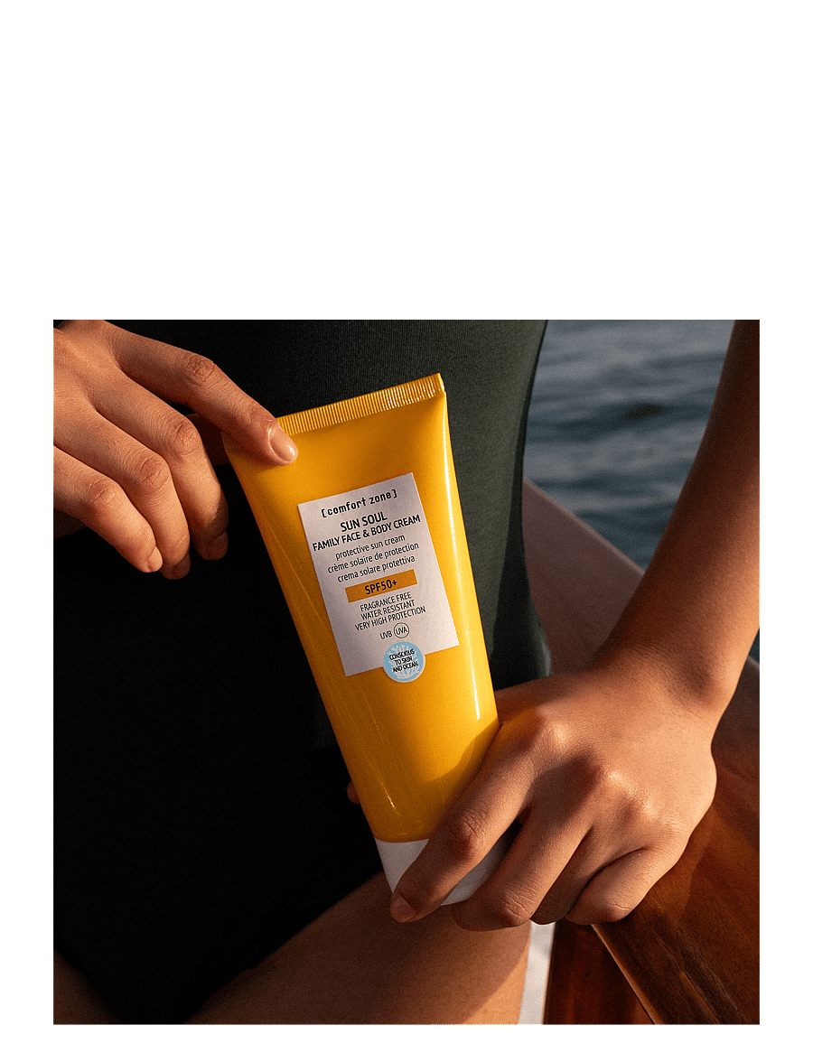 Comfort Zone - Sun Soul Family Face & Body Cream SPF50+ - solskydd - clear - 2
