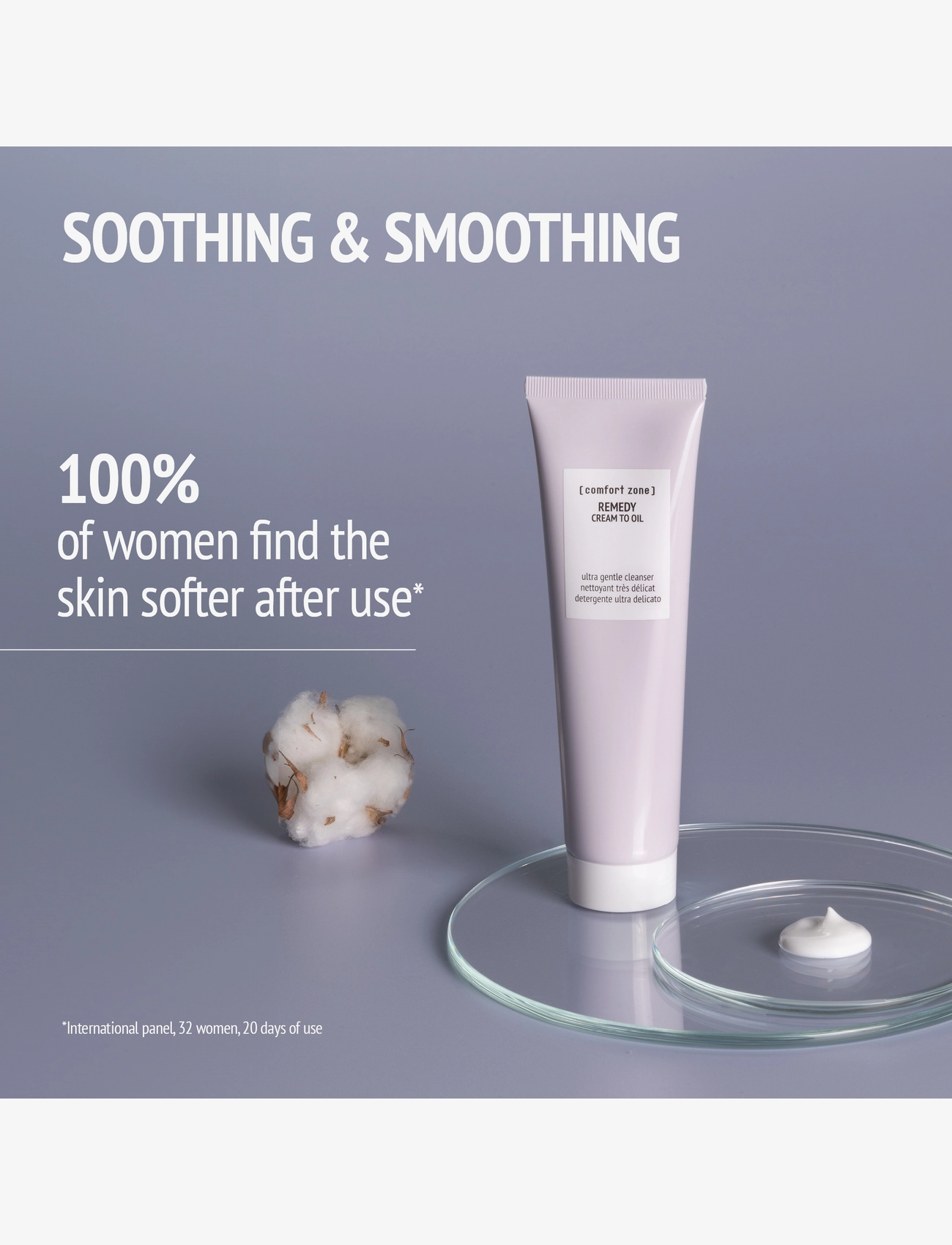 Comfort Zone - Remedy Cream To Oil Cleanser - valomosios putos - clear - 2