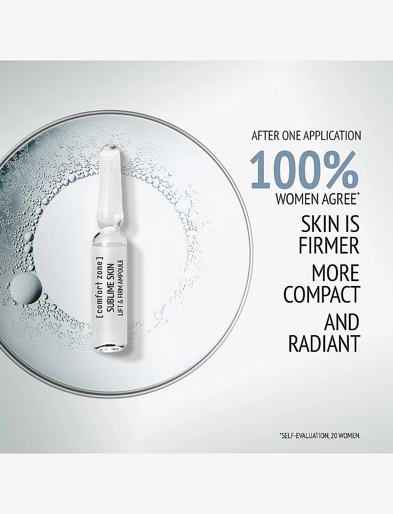 Comfort Zone - Sublime Skin Lift & Firm Face ampoule - seerumid - clear - 3