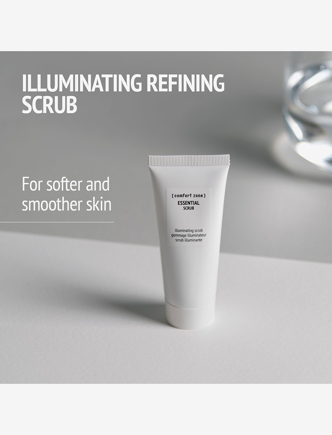 Comfort Zone - Essential Scrub - skrubb & exfoliators - kropp  - clear - 1