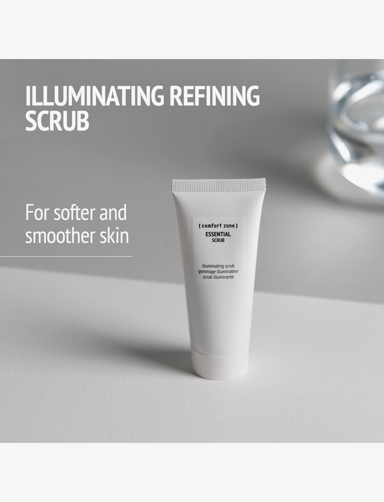 Comfort Zone - Essential Scrub - skrubb & exfoliators - kropp  - clear - 1