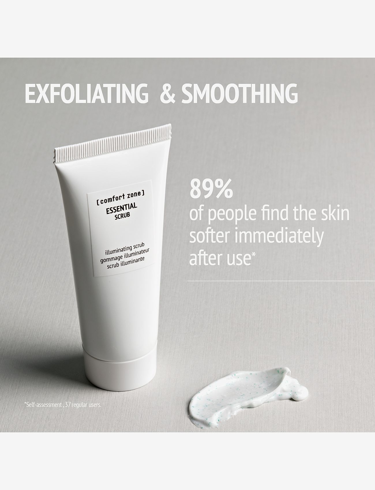 Comfort Zone - Essential Scrub - skrubb & exfoliators - kropp  - clear - 2